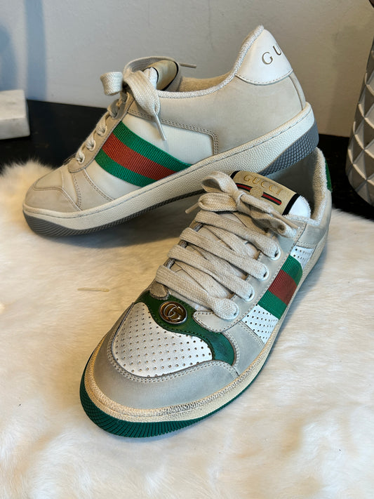 Like NEW! GUCCI Virtus Distressed Screener Women's 37.5EU