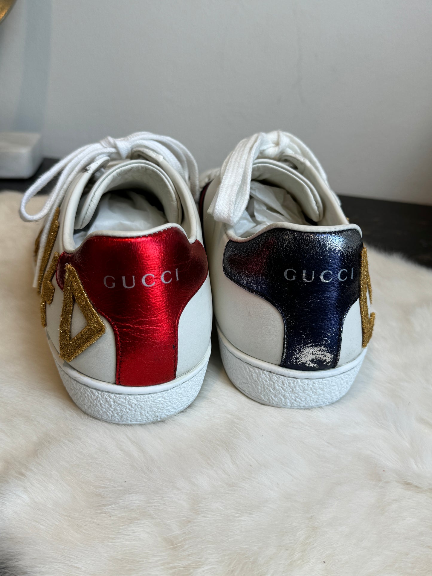 GUCCI Ace LOVED Sneakers 37.5EU