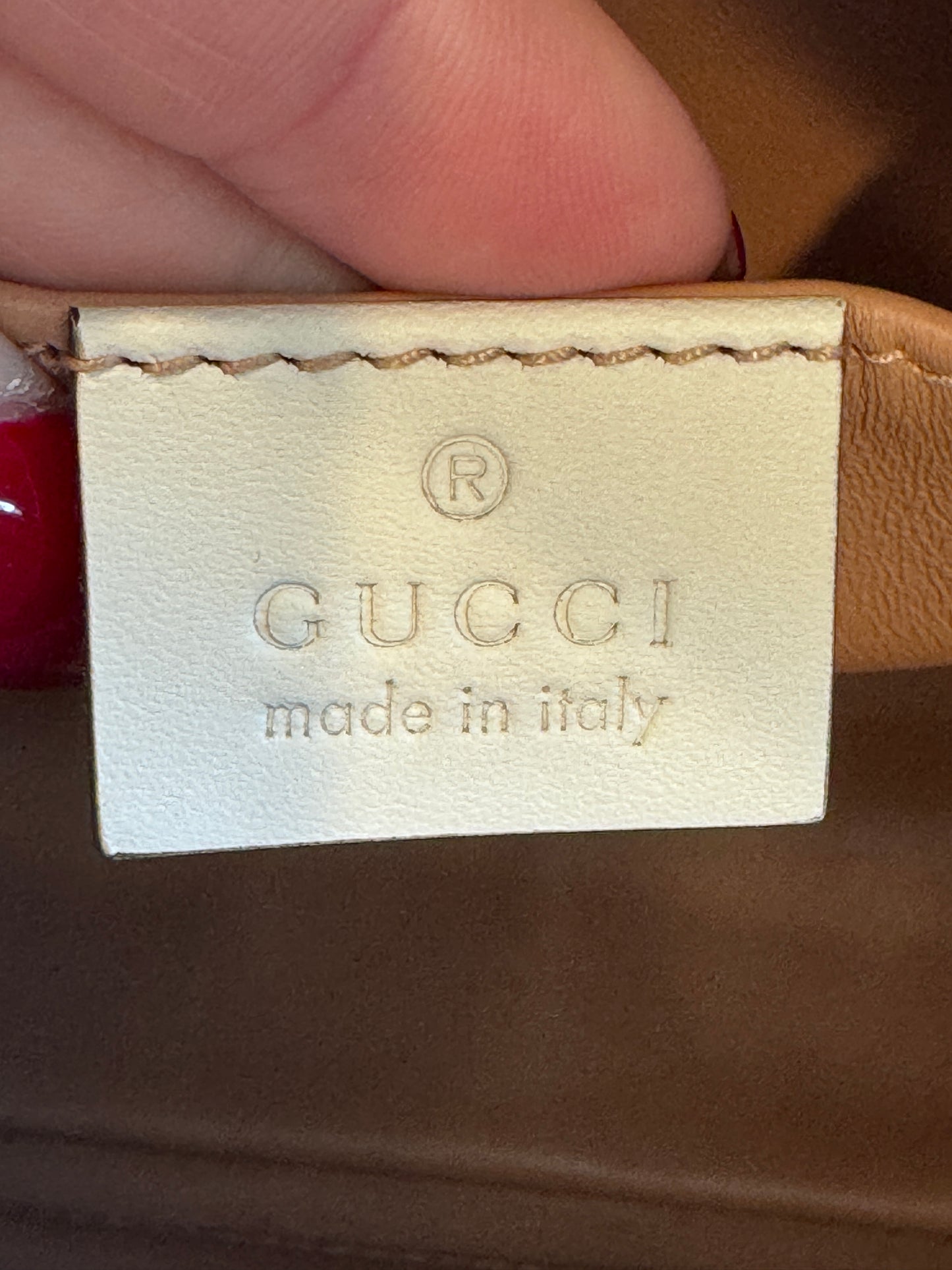 GUCCI $3,000 Python Snake Small Dome Crossbody Bag