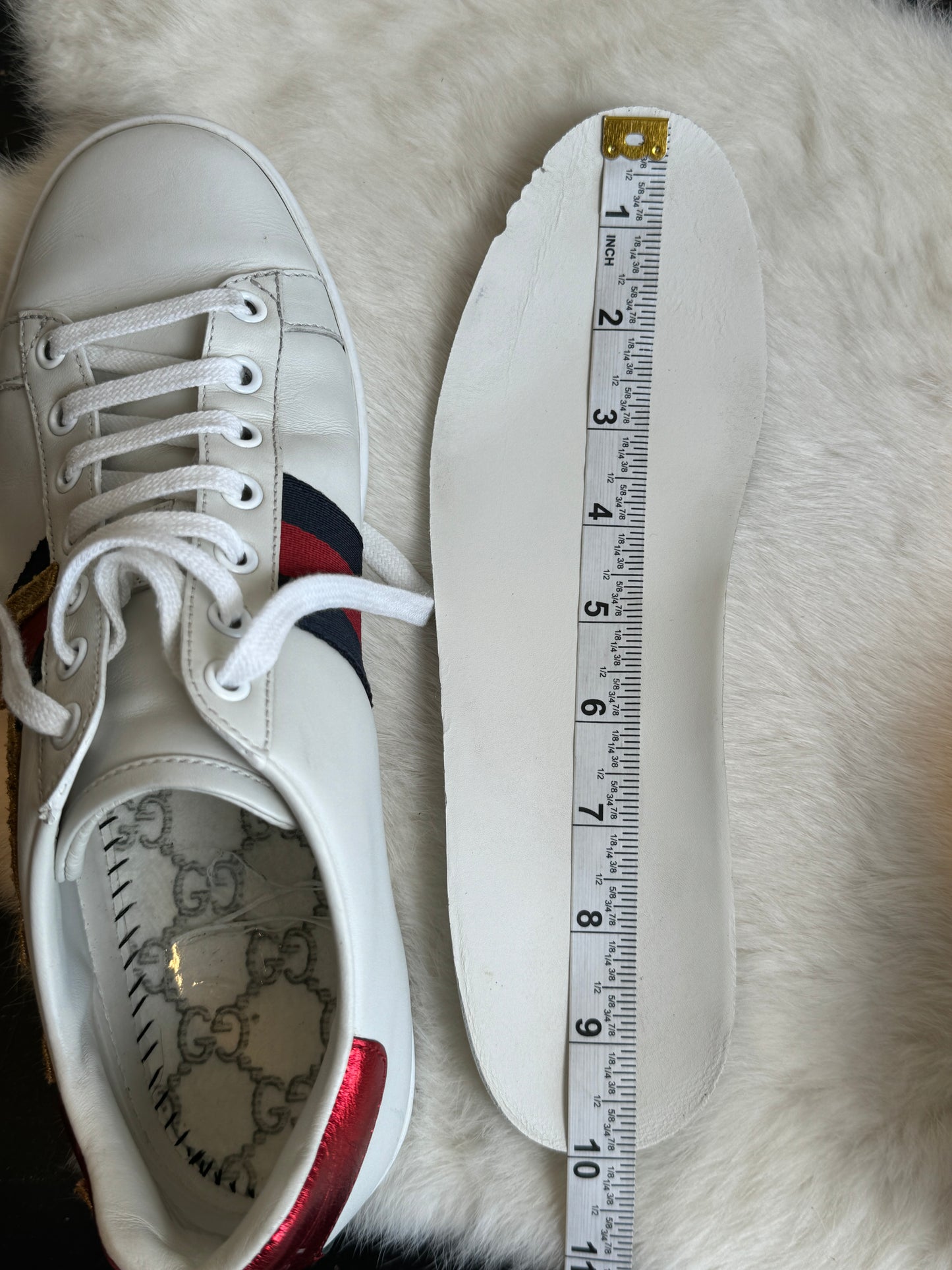 GUCCI Ace LOVED Sneakers 37.5EU