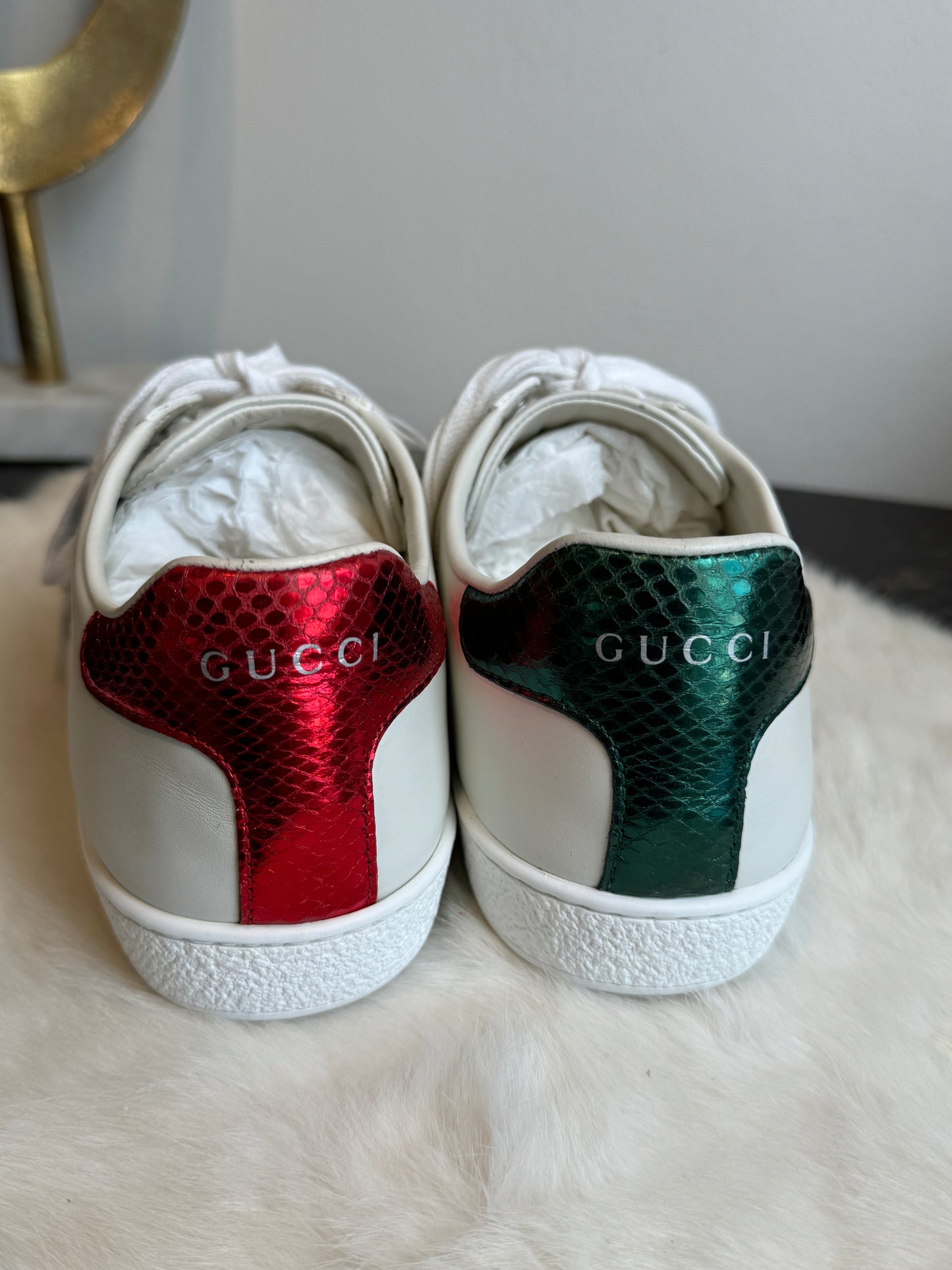 Gucci Ace Bees Sneakers Size 37.5EU