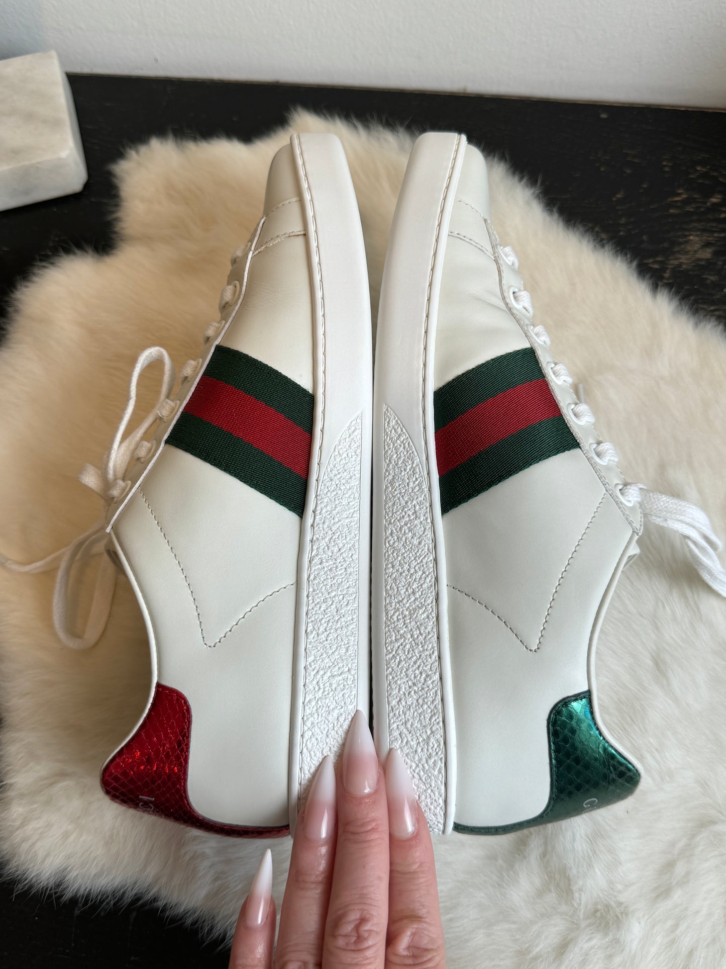 Gucci Ace Bees Sneakers Size 37.5EU