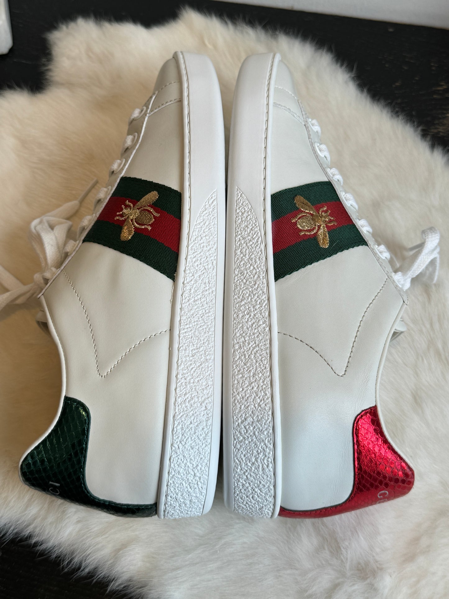 Gucci Ace Bees Sneakers Size 37.5EU