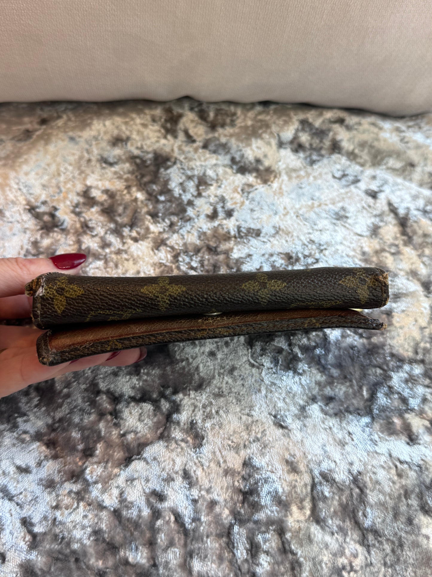 Louis Vuitton Monogram Porte-Monnaie Billets Trésor Compact Wallet