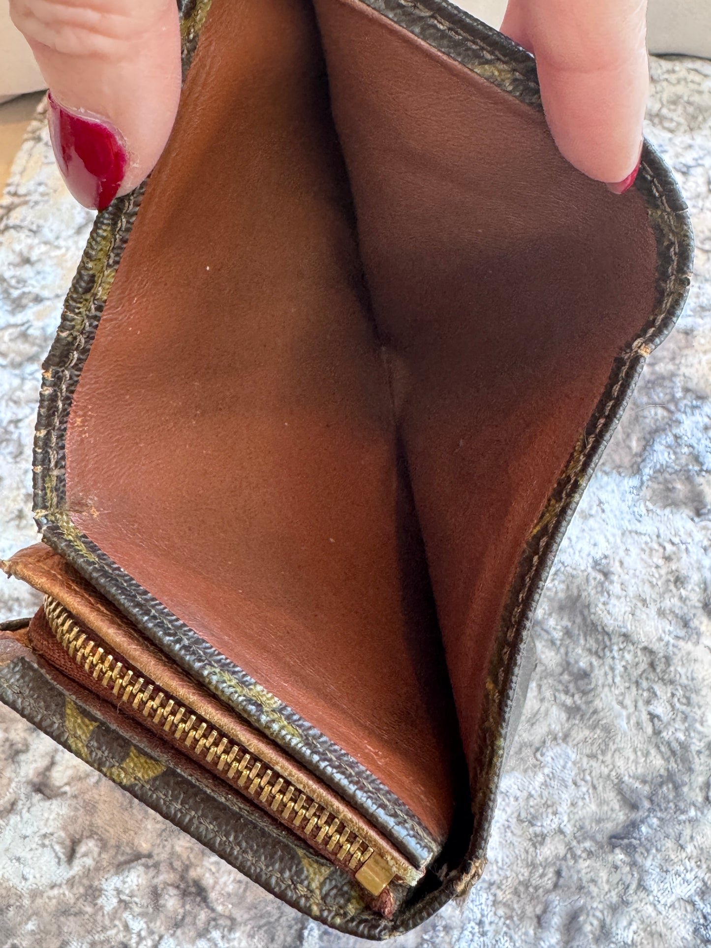 Louis Vuitton Monogram Porte-Monnaie Billets Trésor Compact Wallet