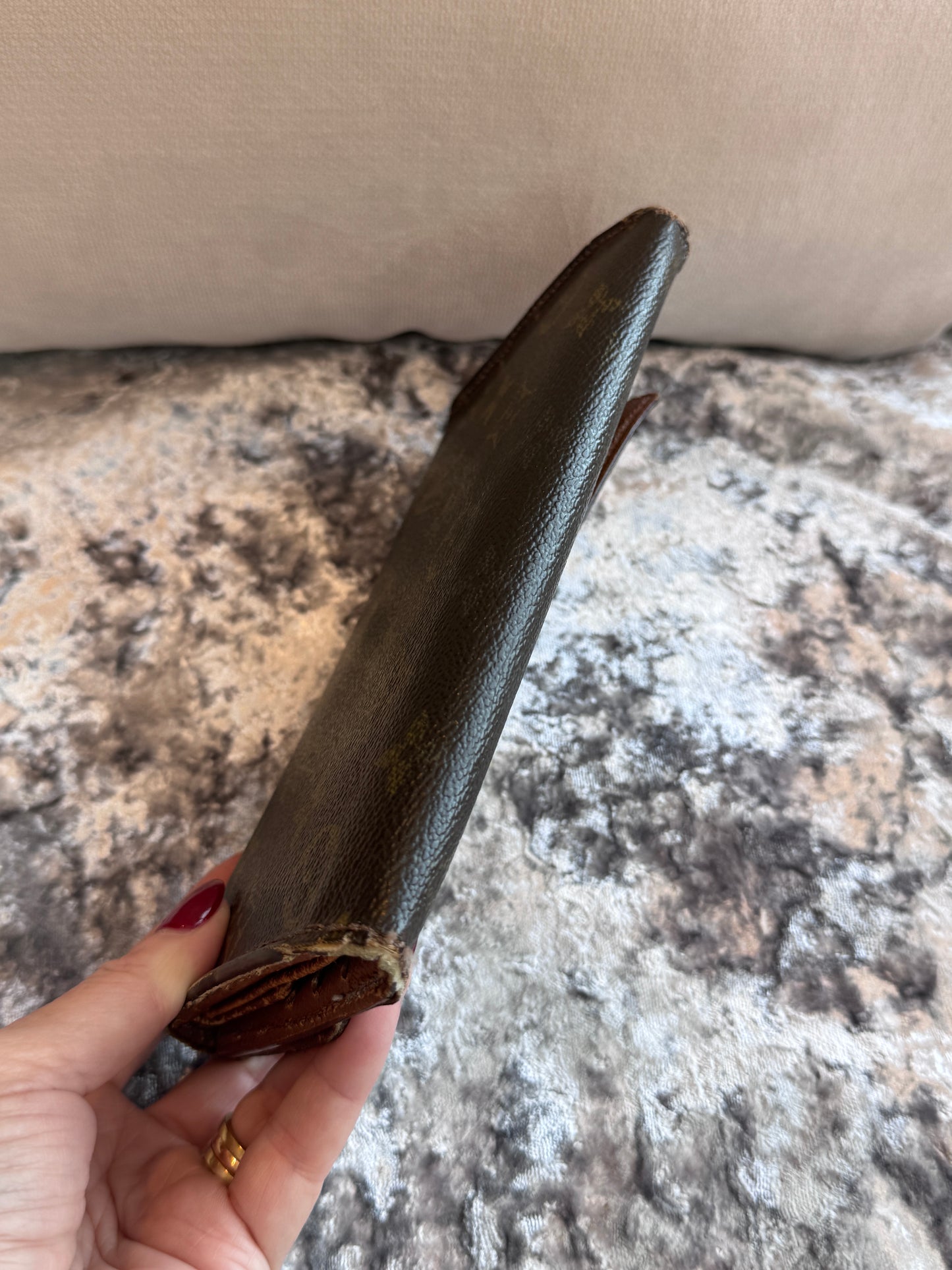 Louis Vuitton Monogram Porte Tresor International Trifold Long Wallet