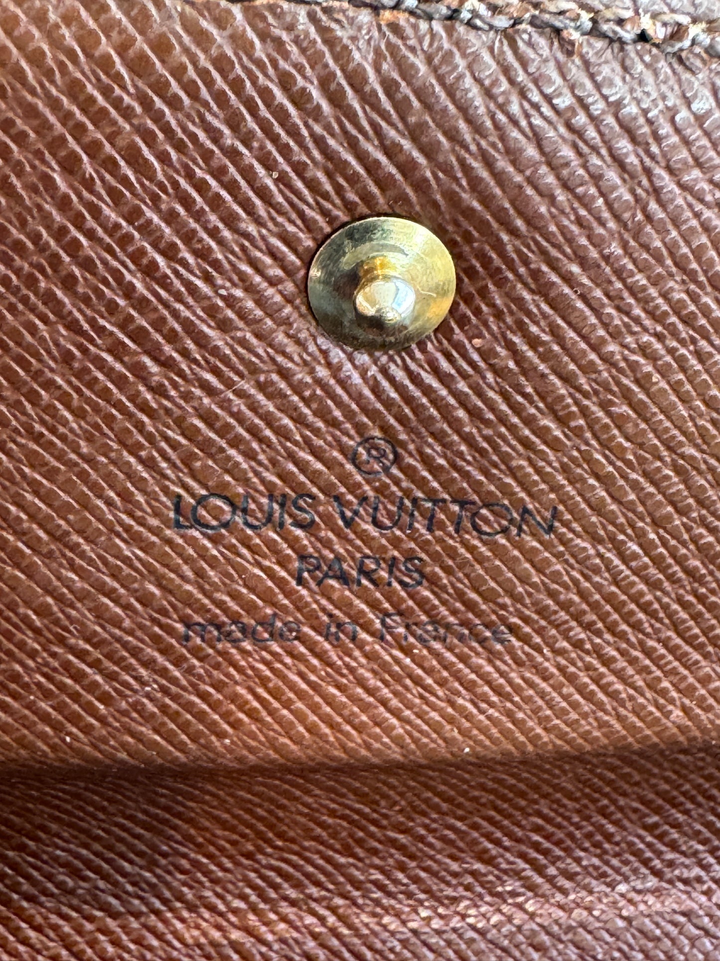 Louis Vuitton Monogram Porte Tresor International Trifold Long Wallet