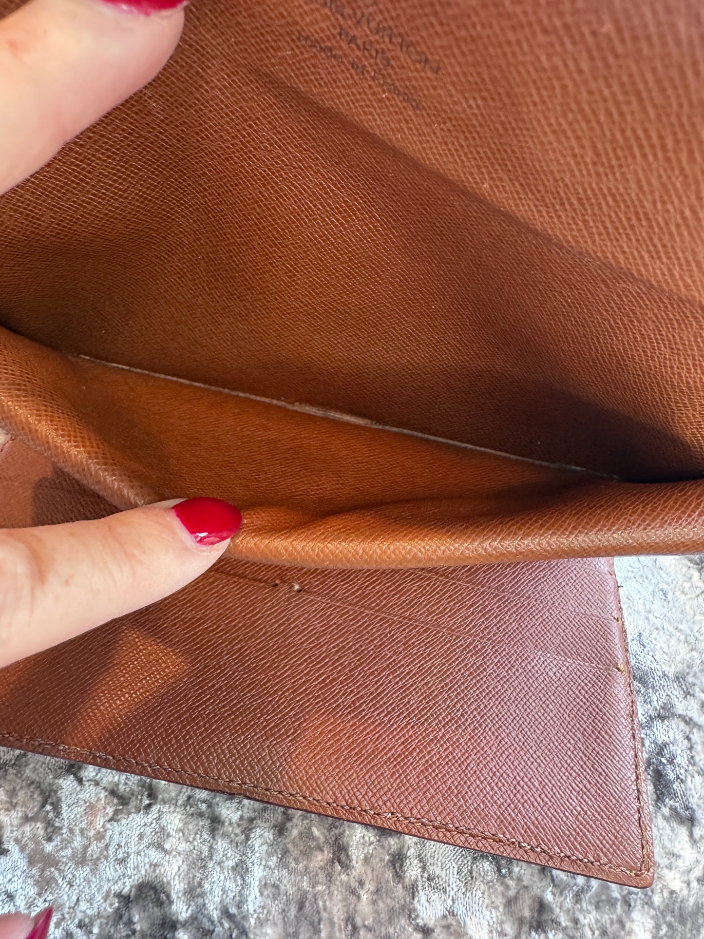 Louis Vuitton Monogram Porte Tresor International Trifold Long Wallet