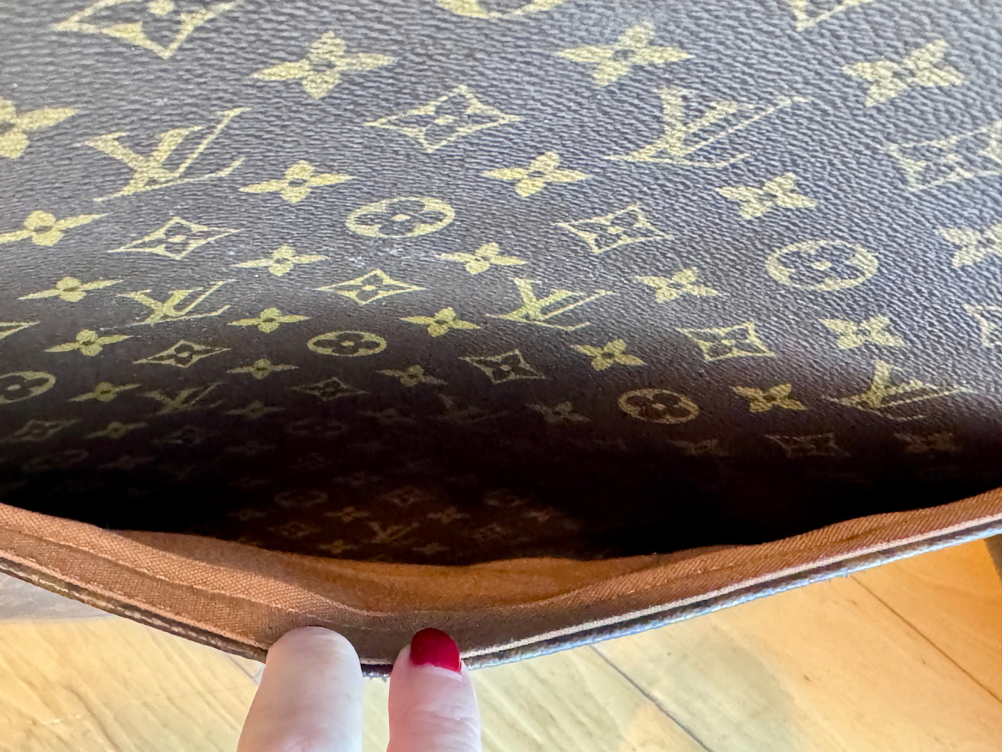 Louis Vuitton Pre-Owned Monogram Pegase 55 Suitcase