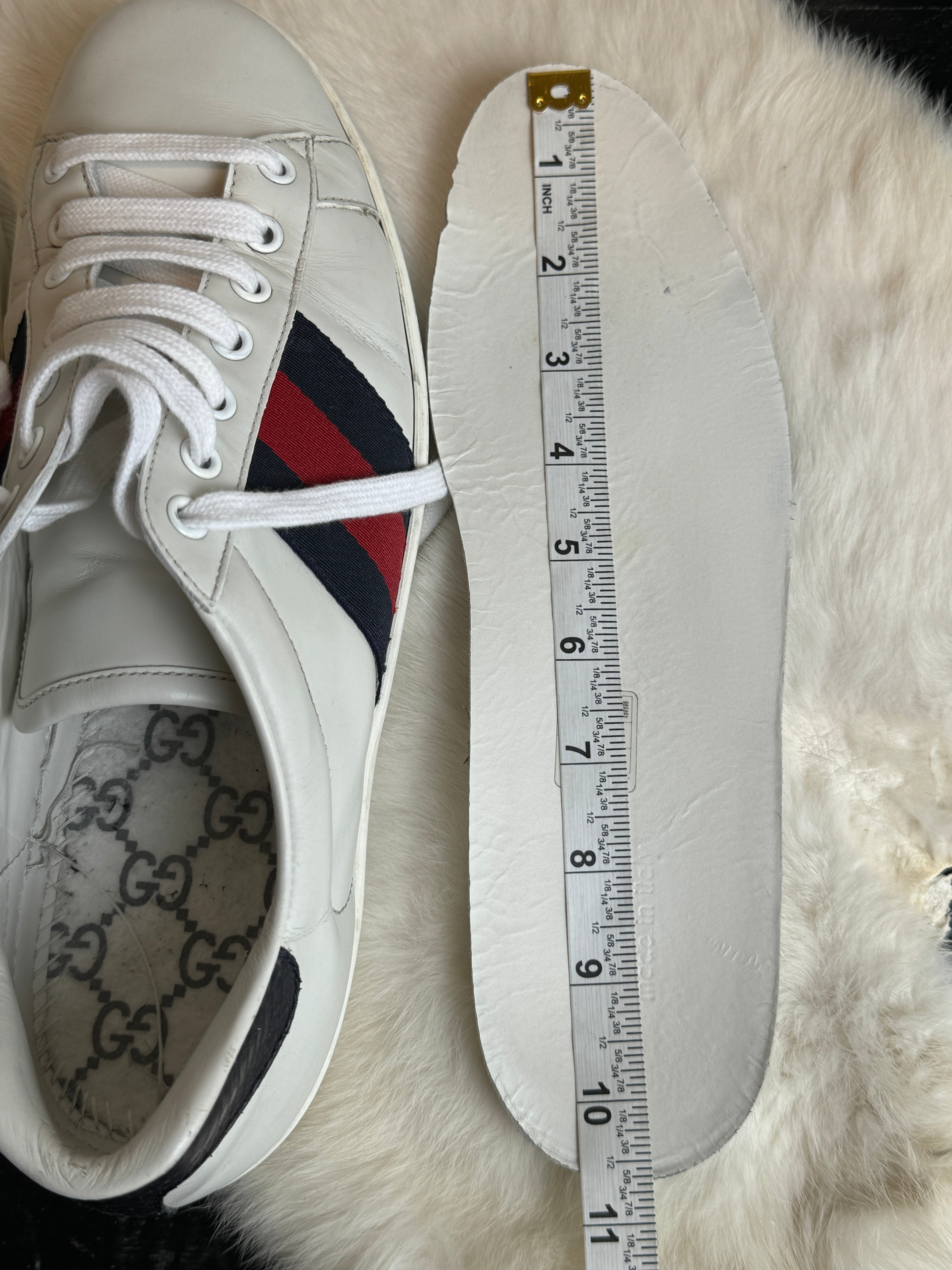 Navy gucci sneakers online