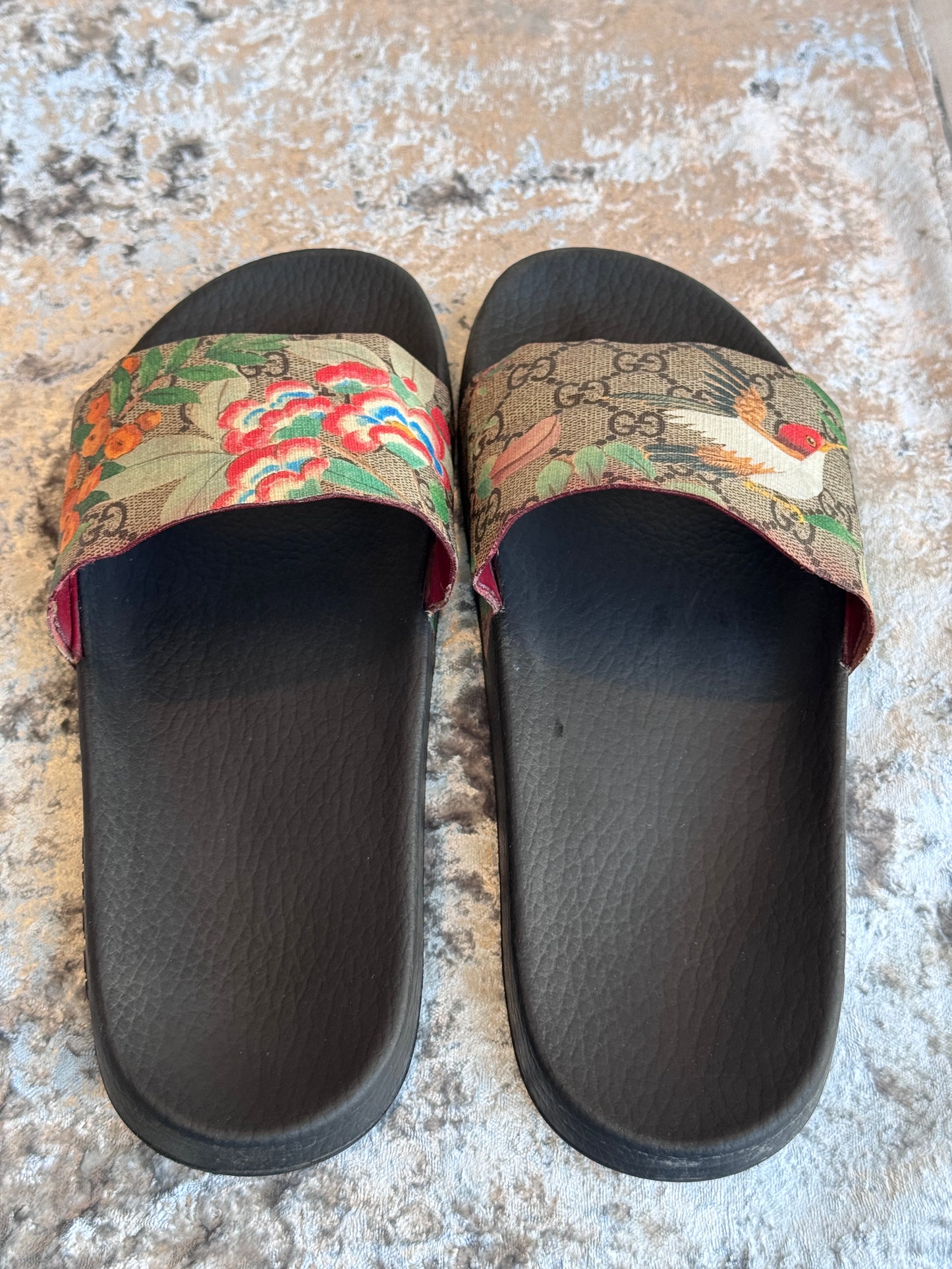 GUCCI Supreme GG Tian Men's Slides 7EU (Women's 40EU)