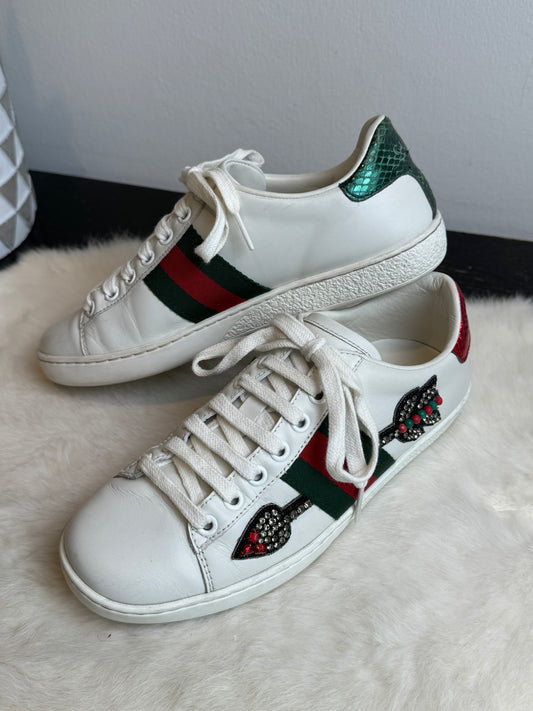 Gucci Ace Arrows Sneakers Size 34EU
