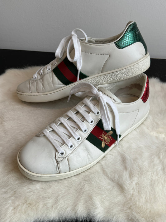 Gucci Ace Bees Sneakers Size 38EU