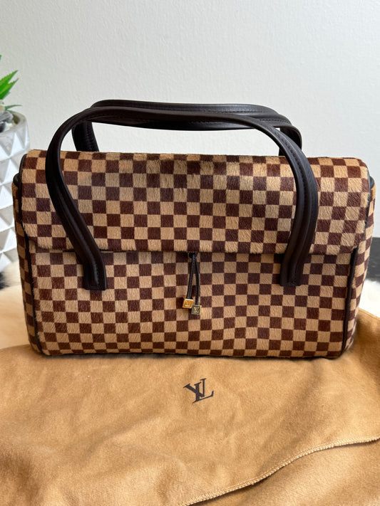 Louis Vuitton Limited Edition Sauvage Lionne Damier Ebene