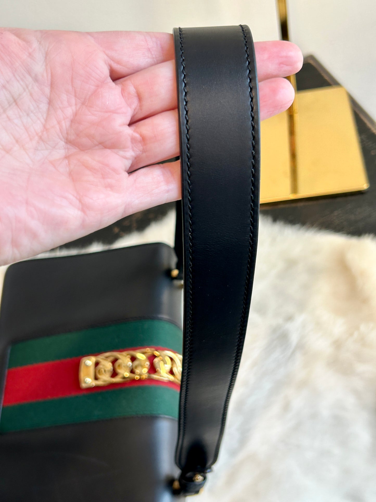 GUCCI Sylvie Small Bag Black