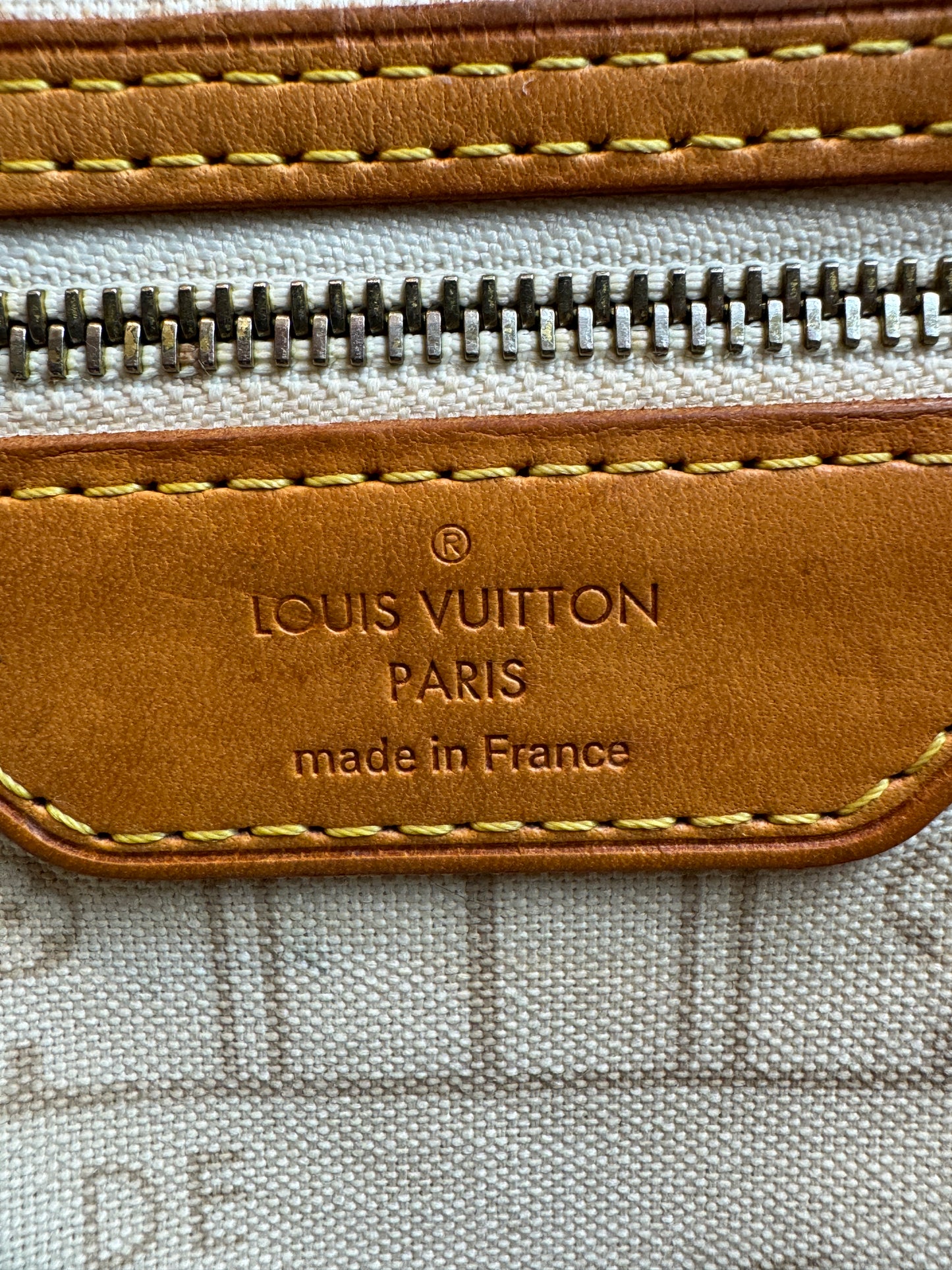 Authentic Louis Vuitton Neverfull MM Damier Azur