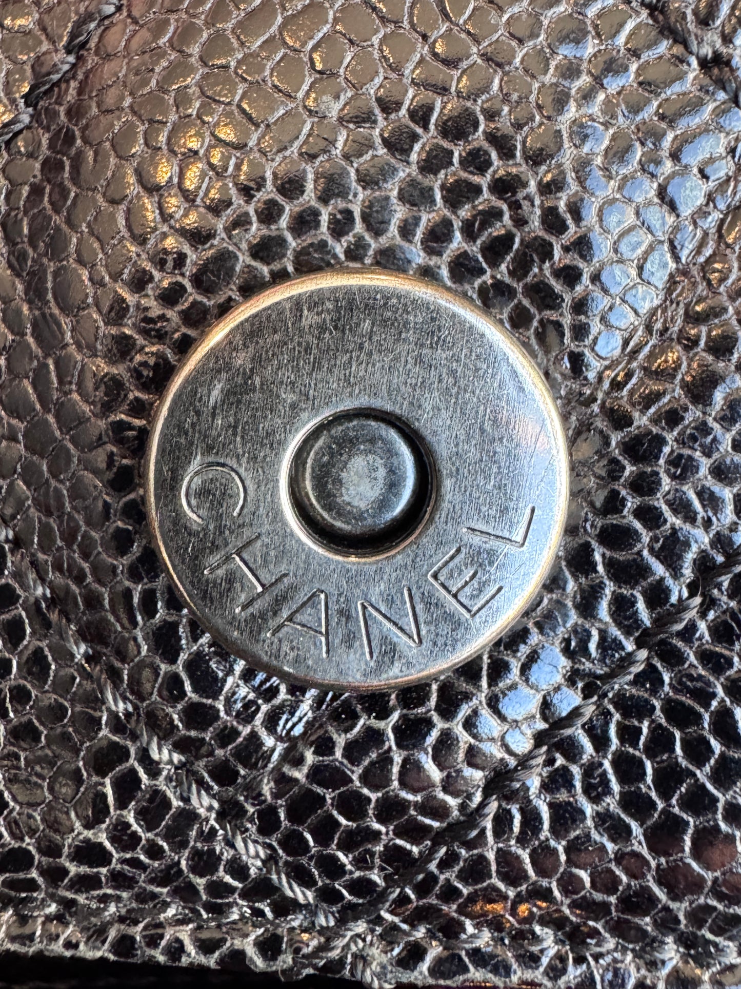 Chanel Crave Quilted Glazed Caviar Tote