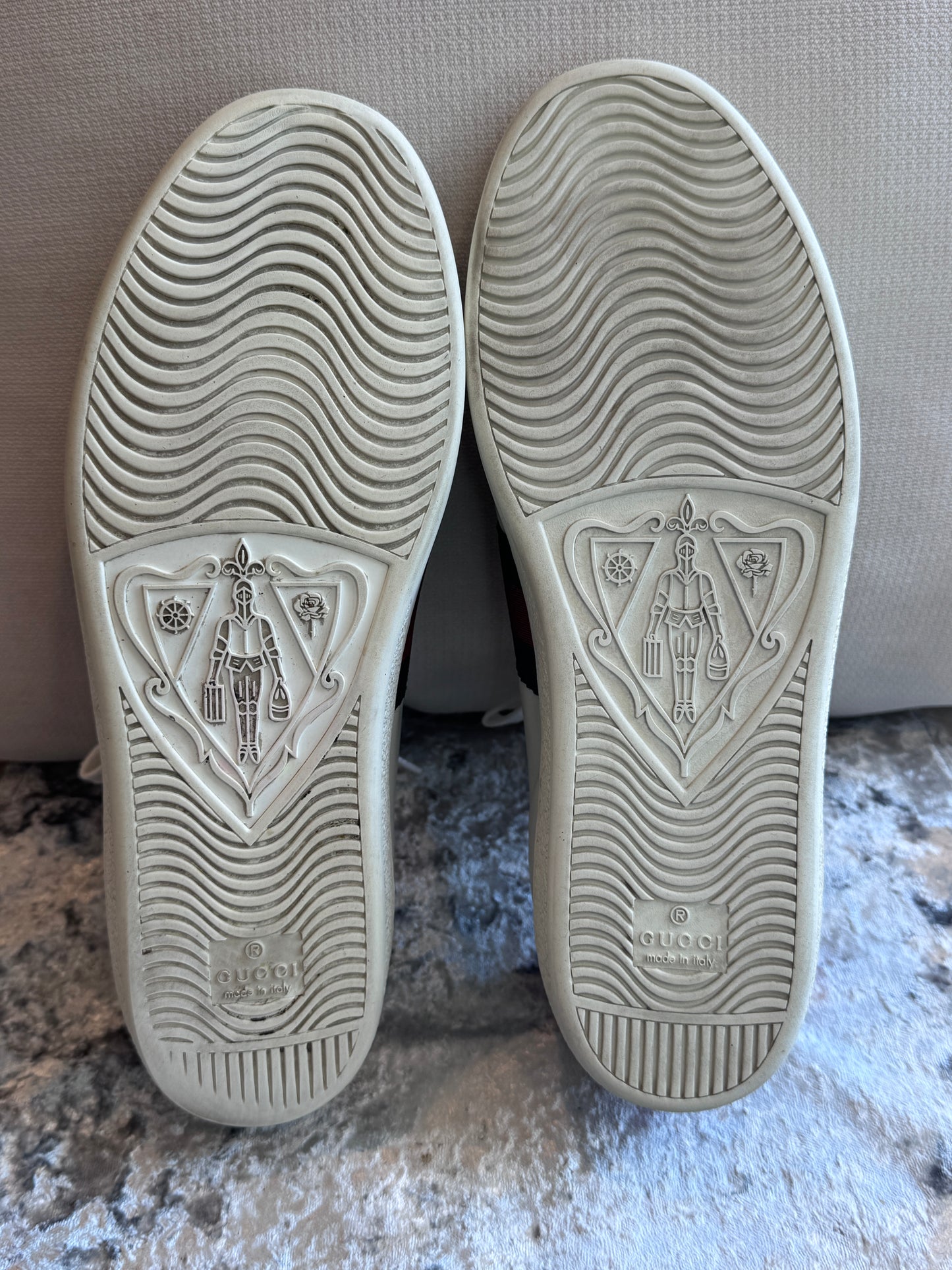 Gucci Ace Safety Pins Women's Sneakers Size 37.5EU