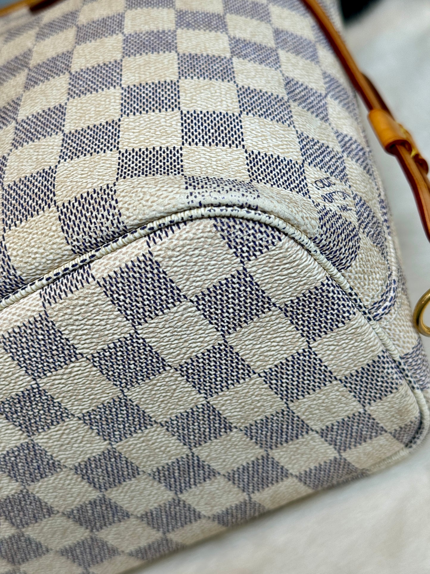 Authentic Louis Vuitton Neverfull PM Damier Azur