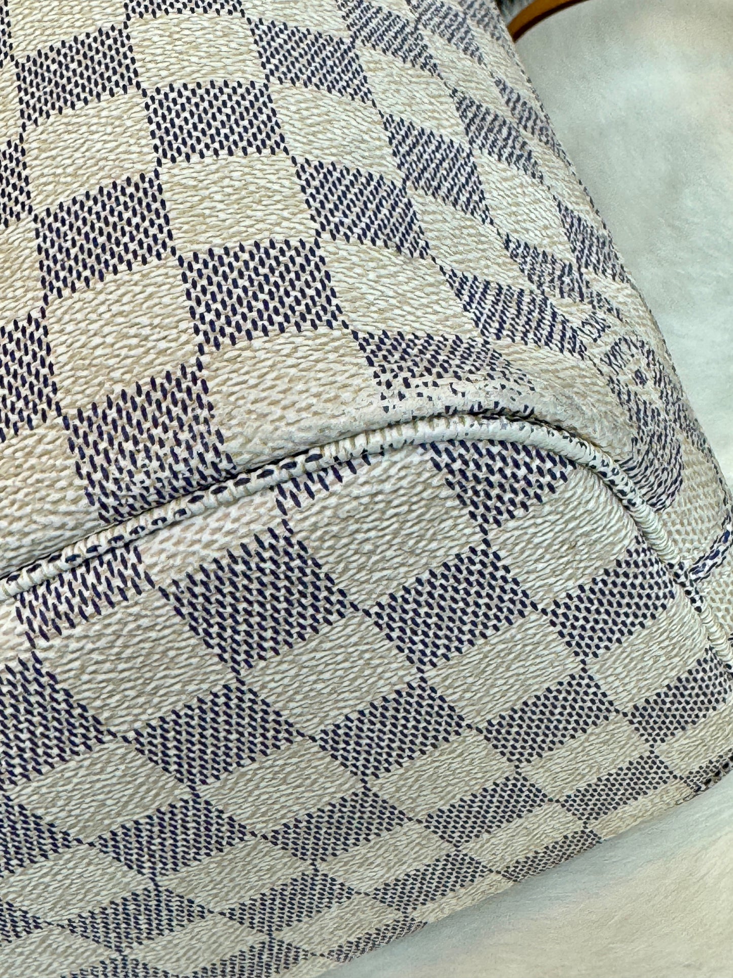 Authentic Louis Vuitton Neverfull PM Damier Azur