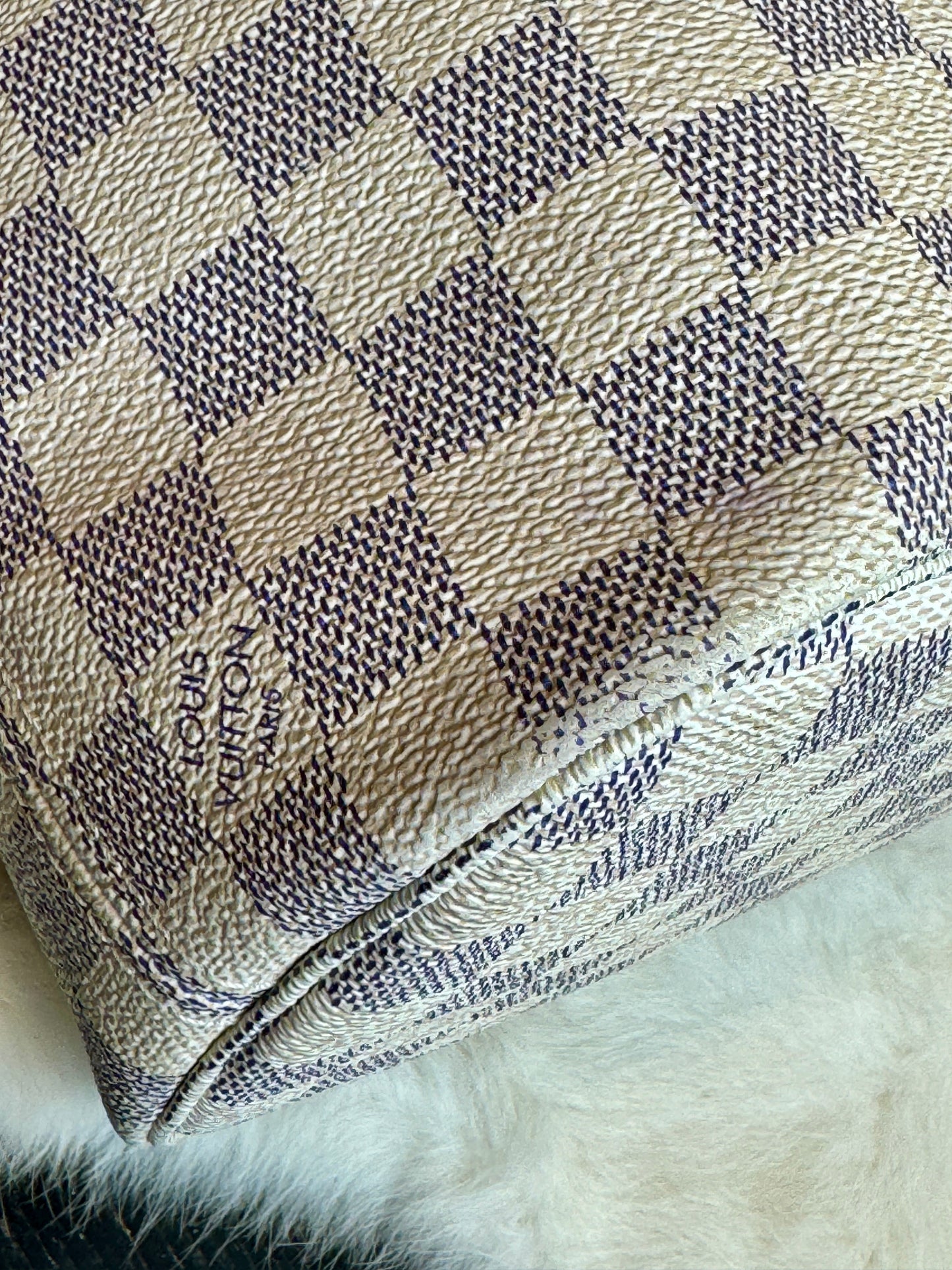 Authentic Louis Vuitton Neverfull PM Damier Azur