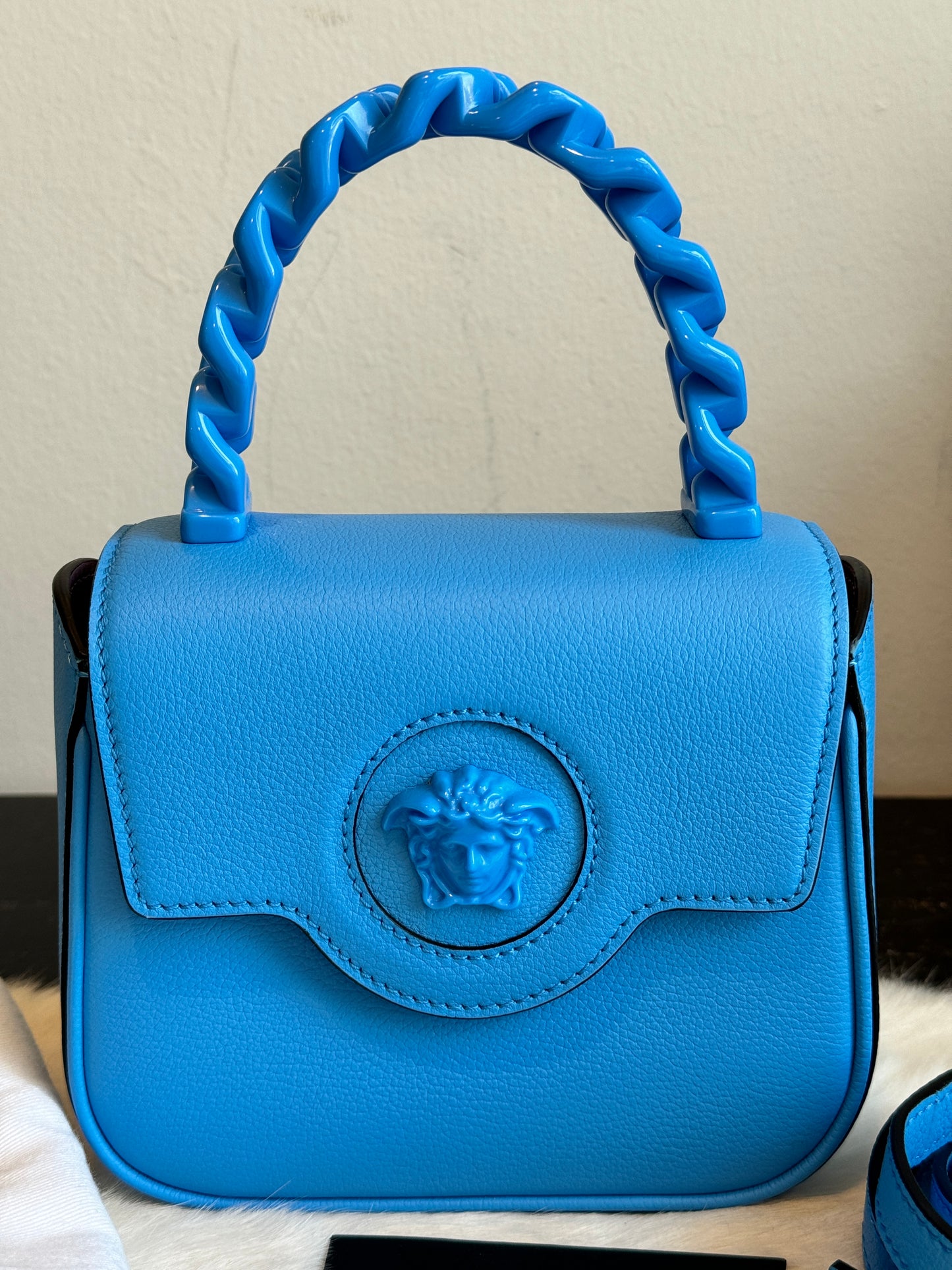 Versace Mini La Medusa Top Handle Micro