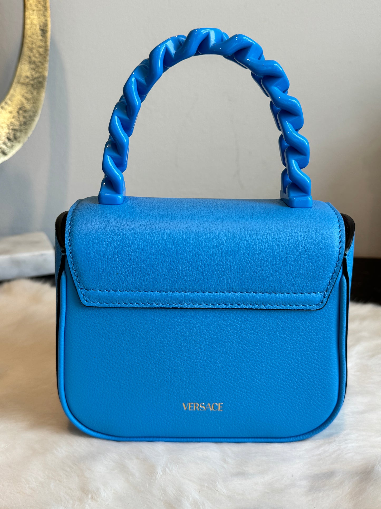 Versace Mini La Medusa Top Handle Micro