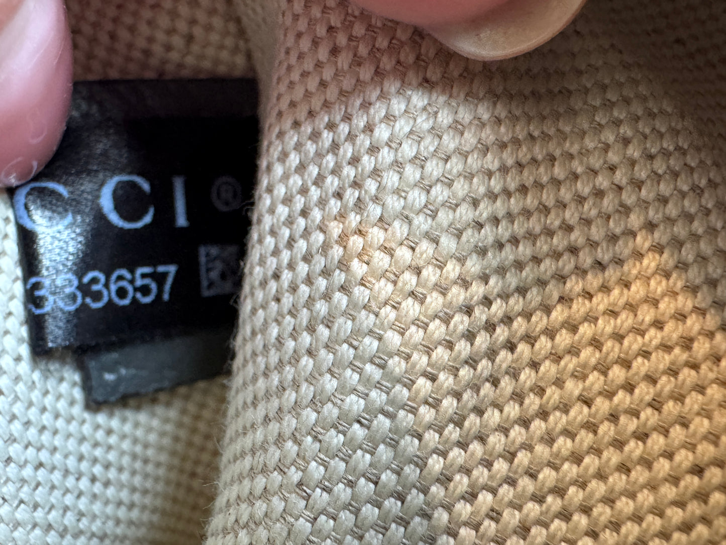 GUCCI Grey Ophidia GG Supreme Belt Waist Bumbag