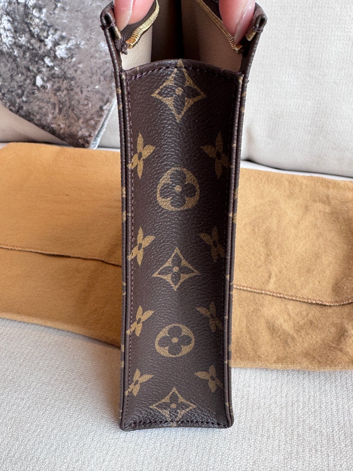 RARE!! Louis Vuitton Exclusive Monogram Poche Toilette 26 GM