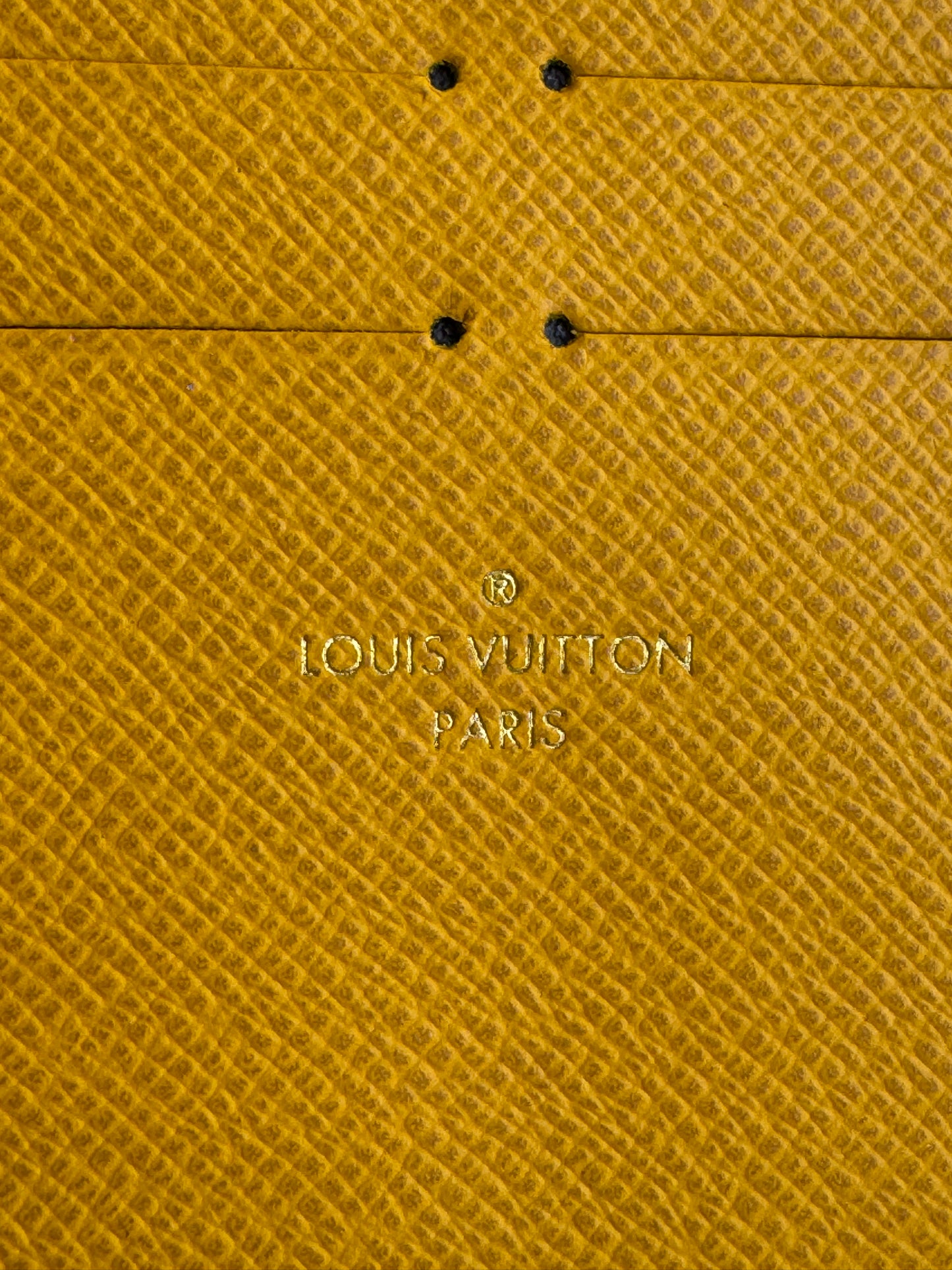 Louis Vuitton Felicie Monogram Vivienne 2022 Holiday LE Yellow Crossbody
