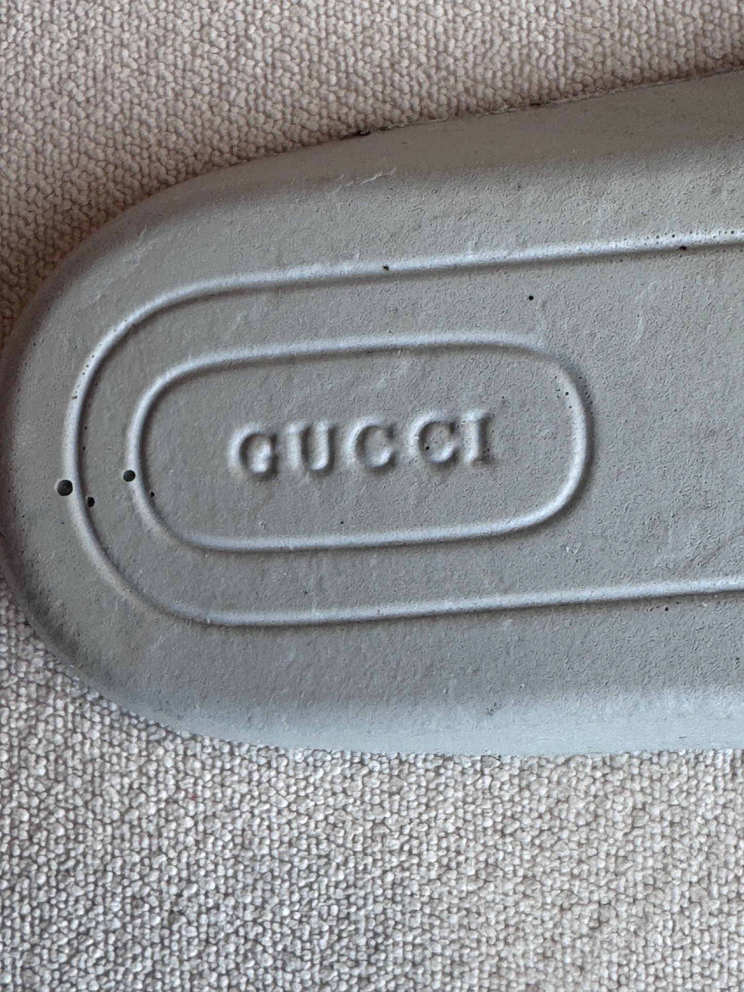 GUCCI Kids Red Leather High Tops Size 24EU