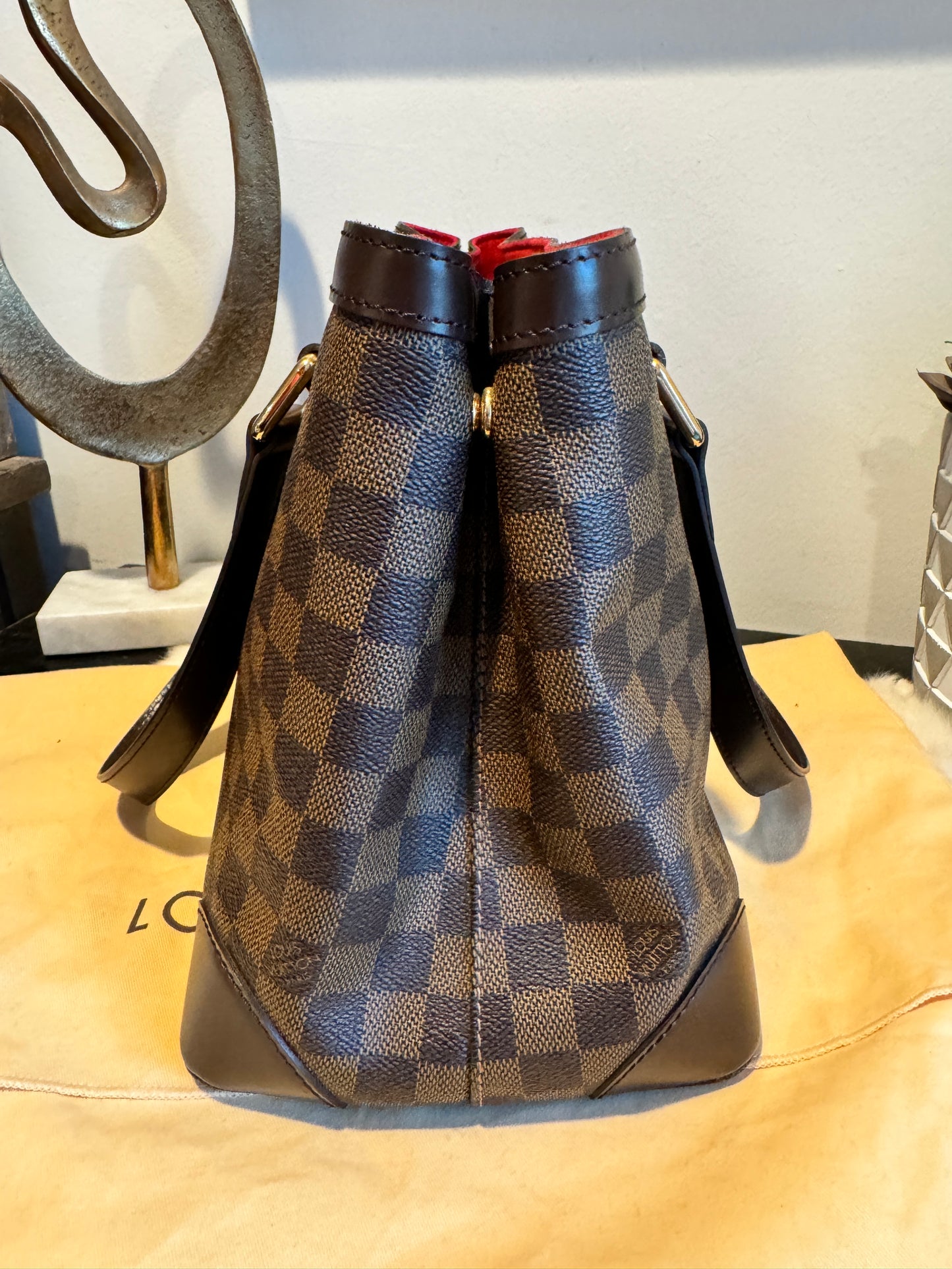 Louis Vuitton Damier Ebene Hampstead PM Tote