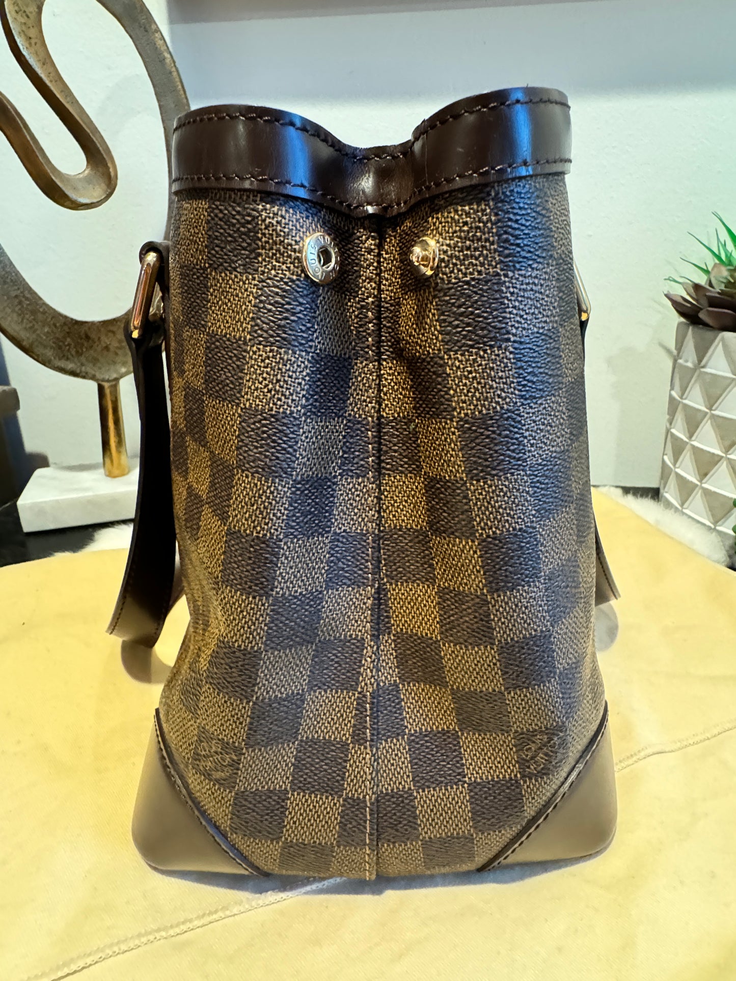 Louis Vuitton Damier Ebene Hampstead PM Tote