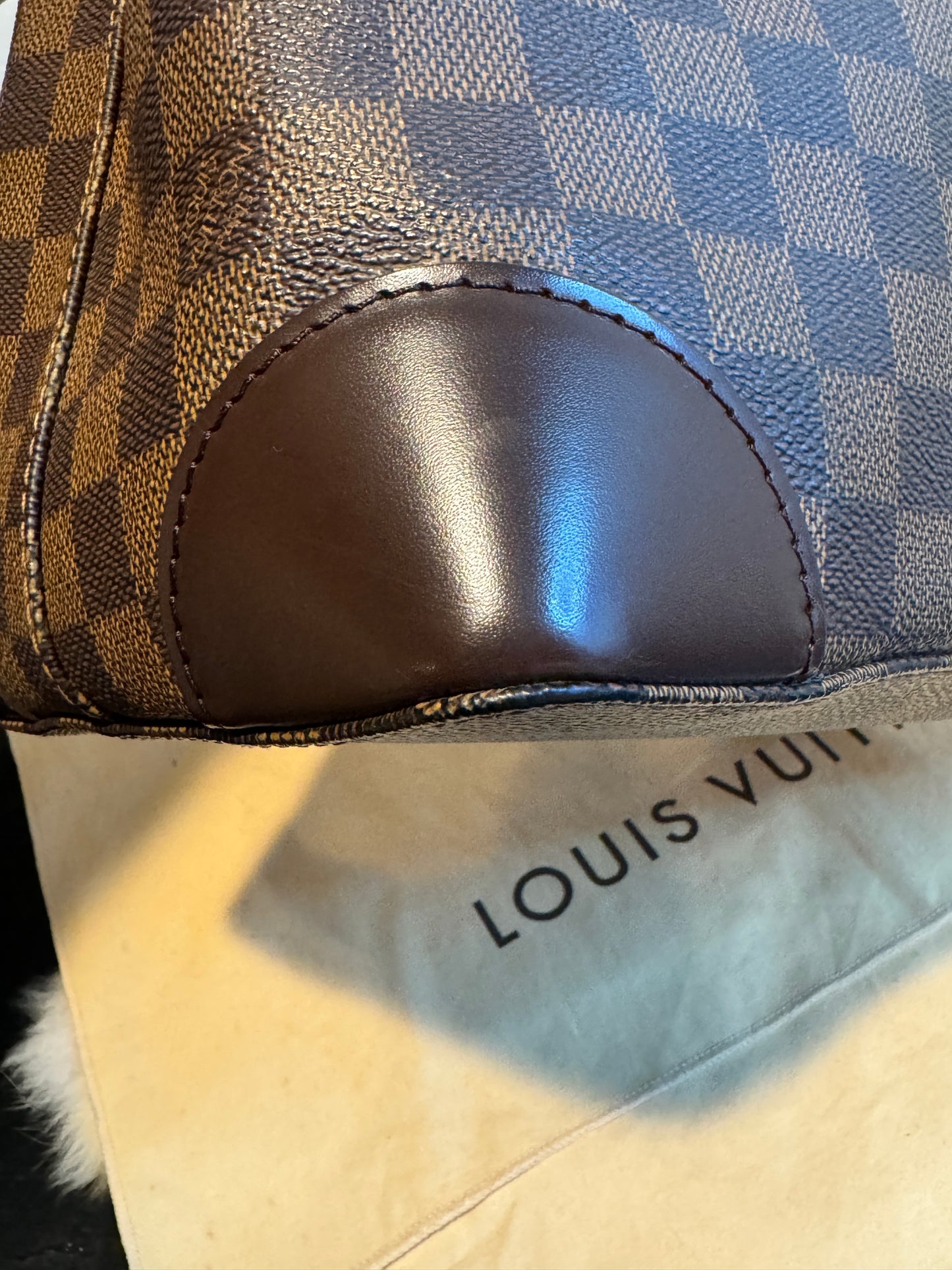 Louis Vuitton Damier Ebene Hampstead PM Tote