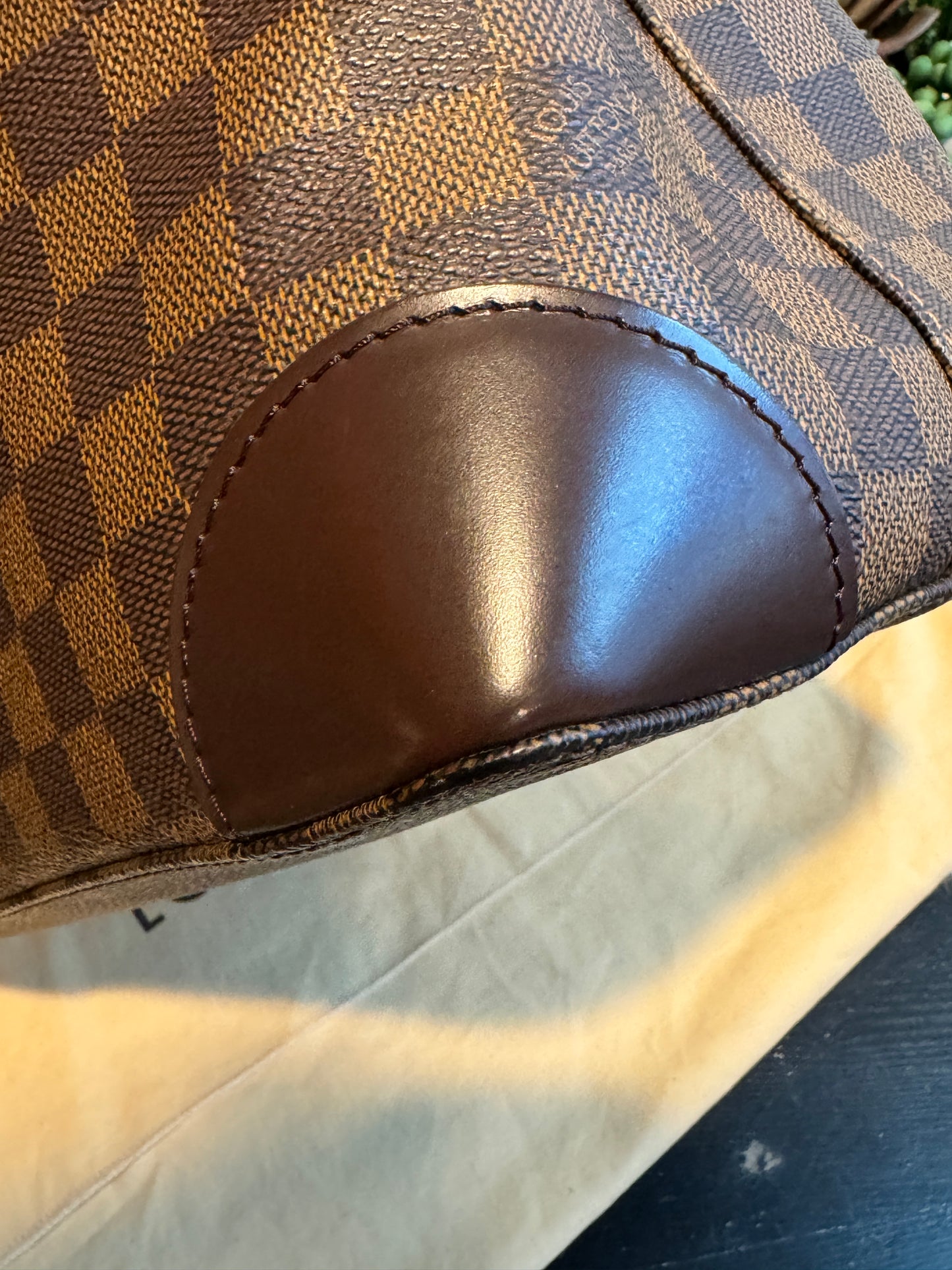 Louis Vuitton Damier Ebene Hampstead PM Tote