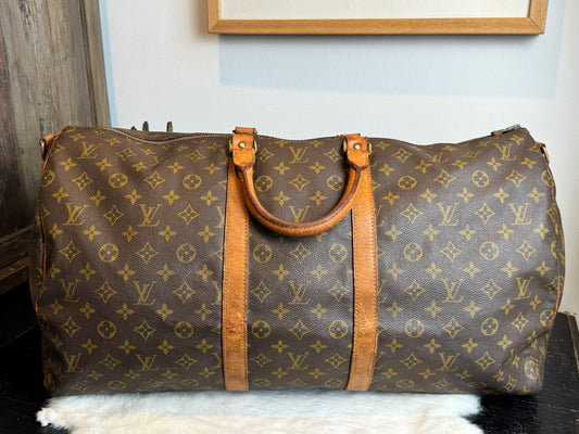 Louis Vuitton Monogram Keepall 55