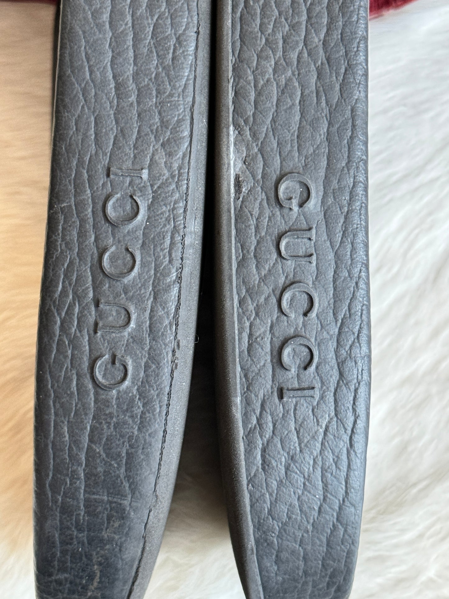 GUCCI Supreme Canvas Tian Mens Slides 10EU