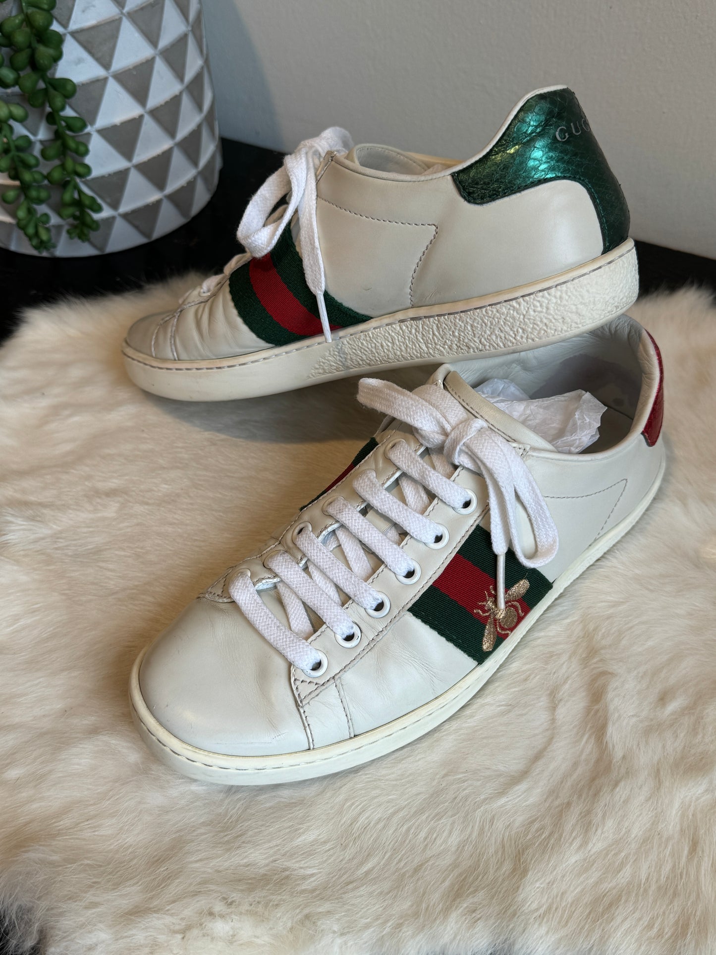 Gucci Ace Bees Sneakers Size 36EU