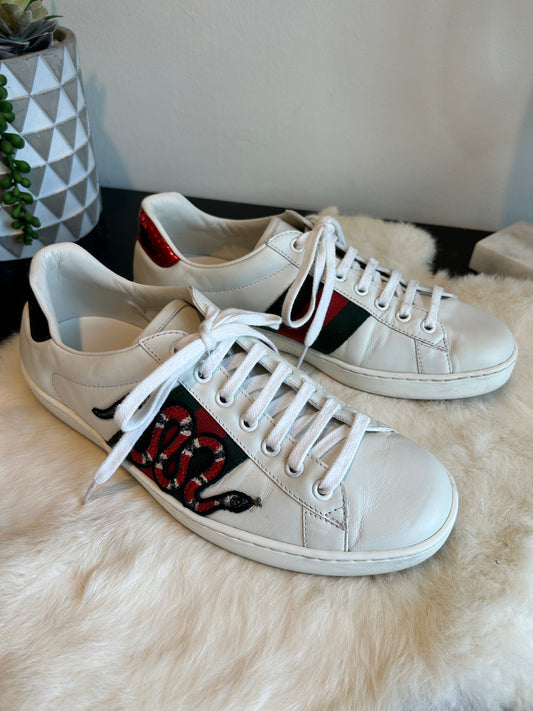 GUCCI Ace Kingsnake Sneakers Mens 6EU (39EU)