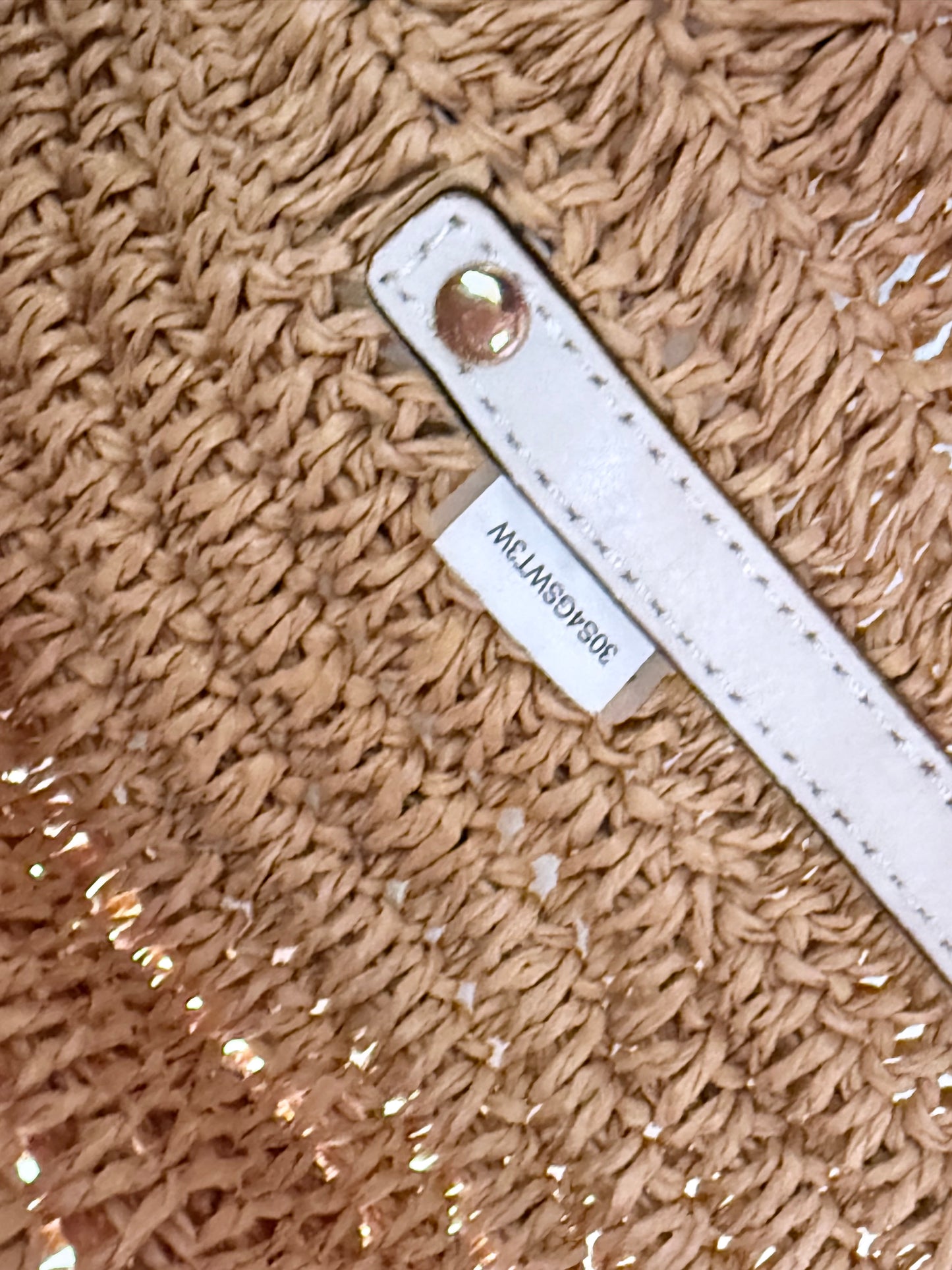 MICHAEL Michael Kors Naomi Large Woven Straw Tote