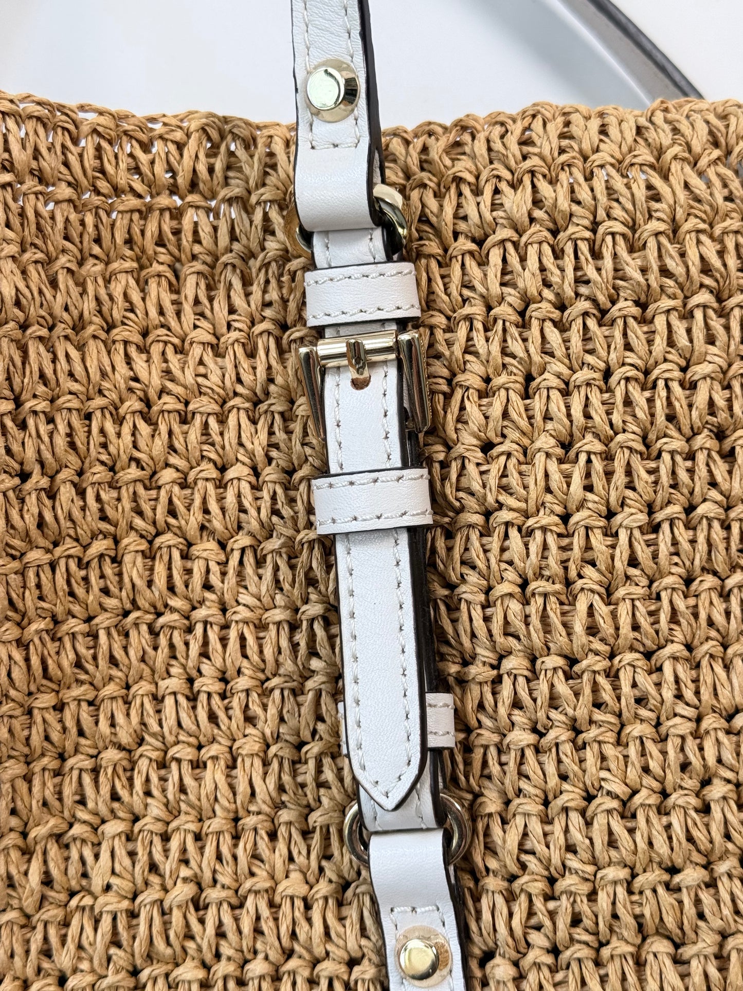 MICHAEL Michael Kors Naomi Large Woven Straw Tote