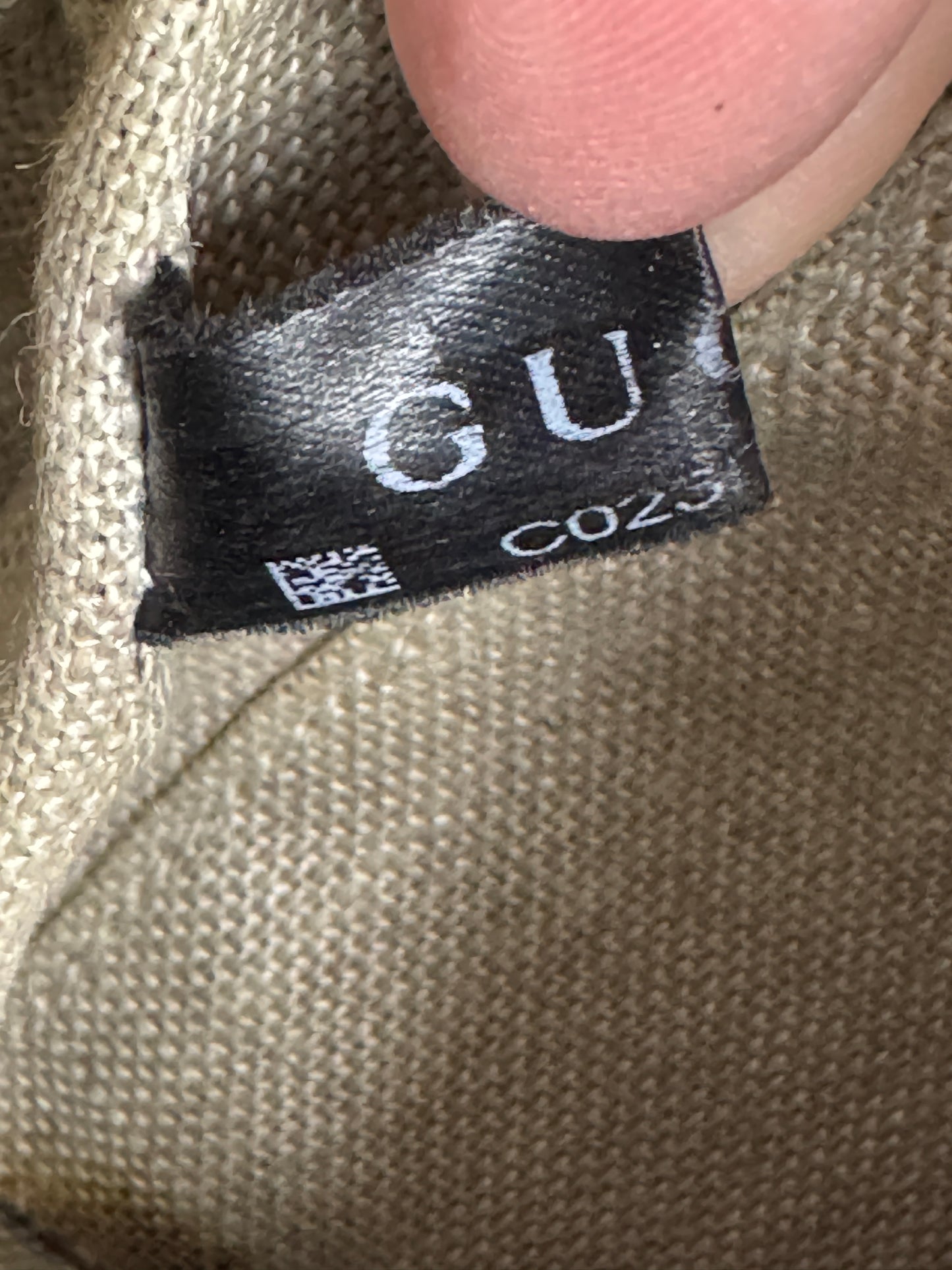 GUCCI Microguccissima Black Bree Camera Bag