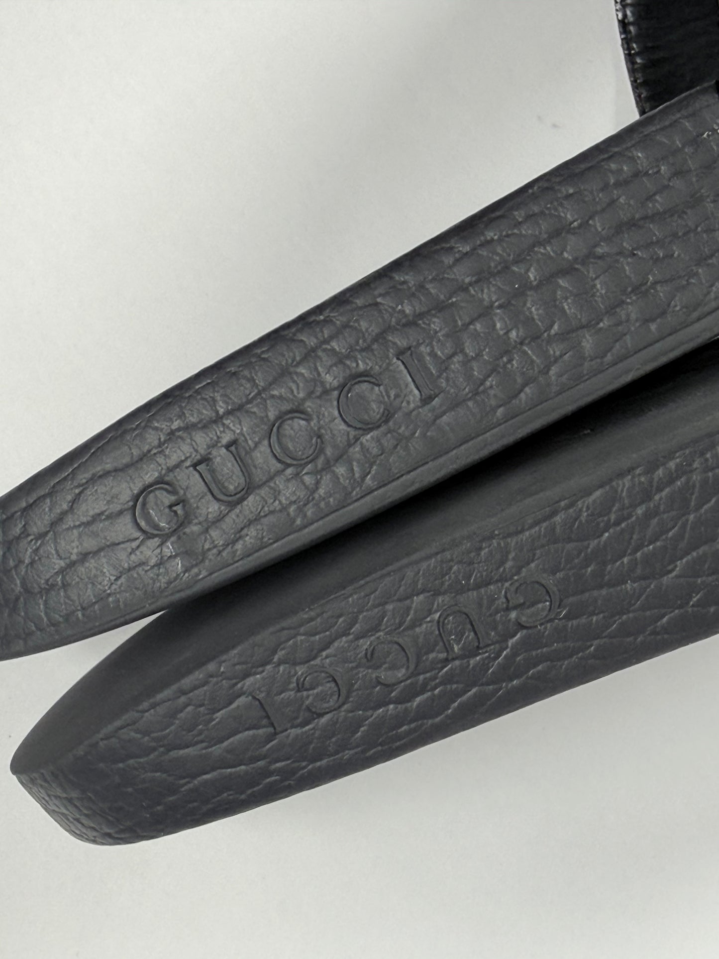 GUCCI Supreme Canvas Tiger Black Mens Slides 10EU