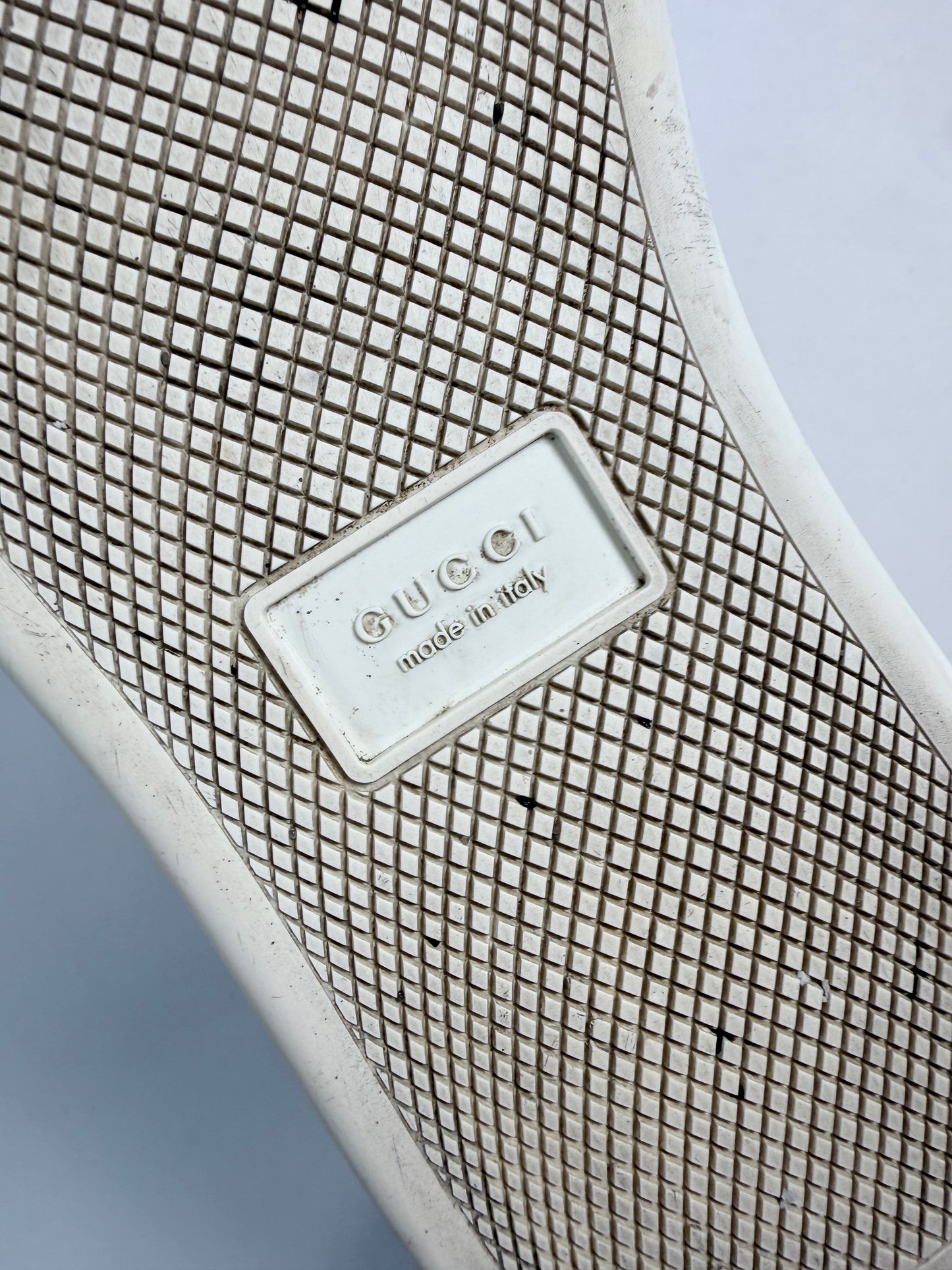 GUCCI Ace Bee Rhinestone Platforms Women's Size 38EU