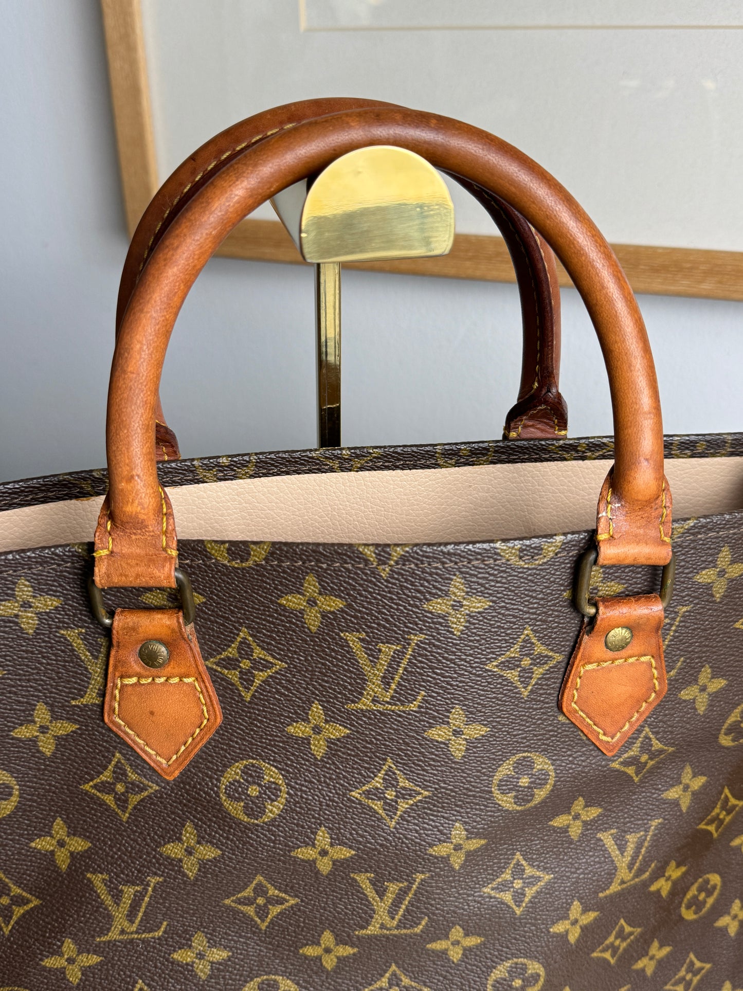 Louis Vuitton Monogram Sac Plat Shopper