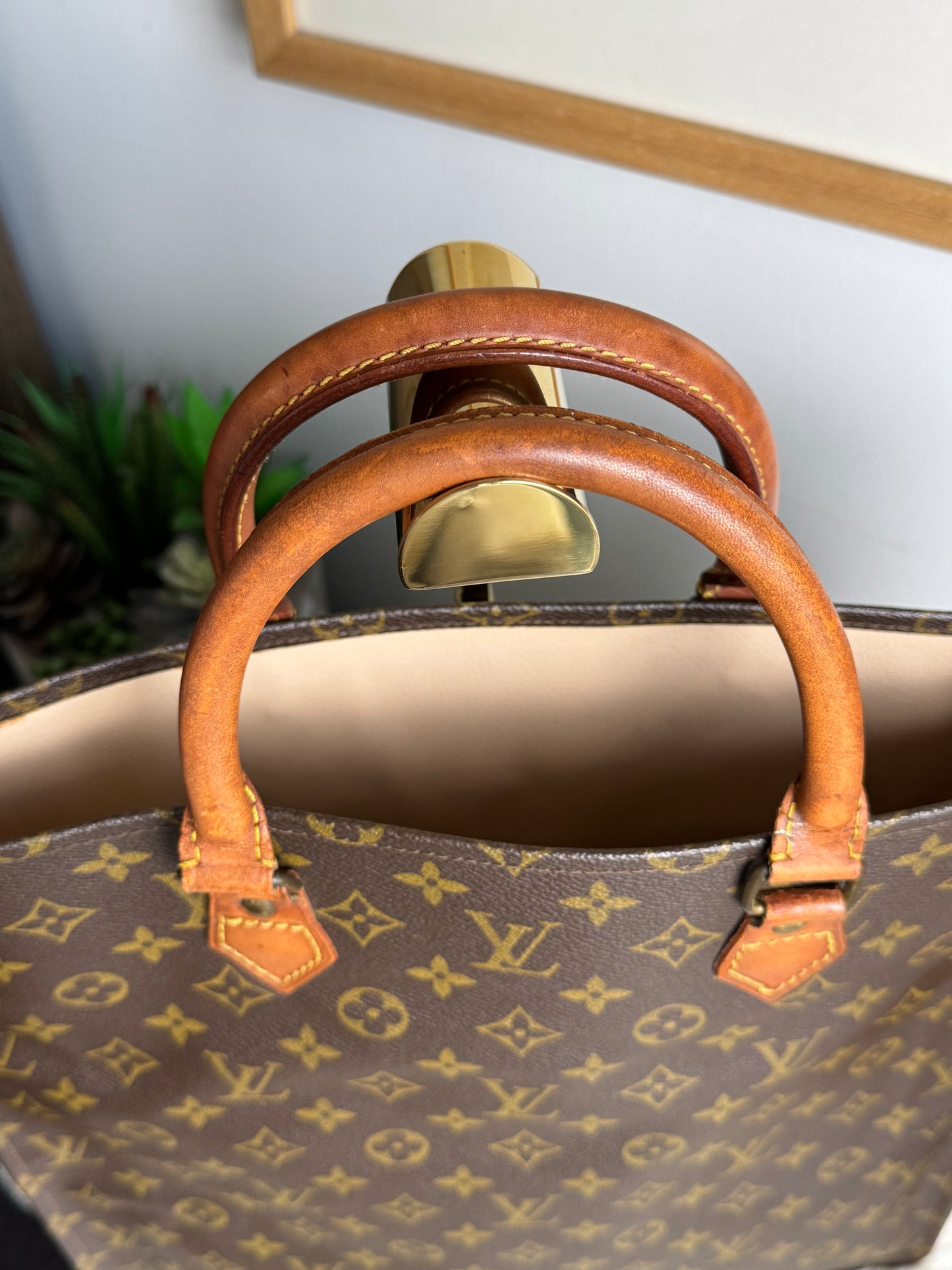 Louis Vuitton Monogram Sac Plat Shopper