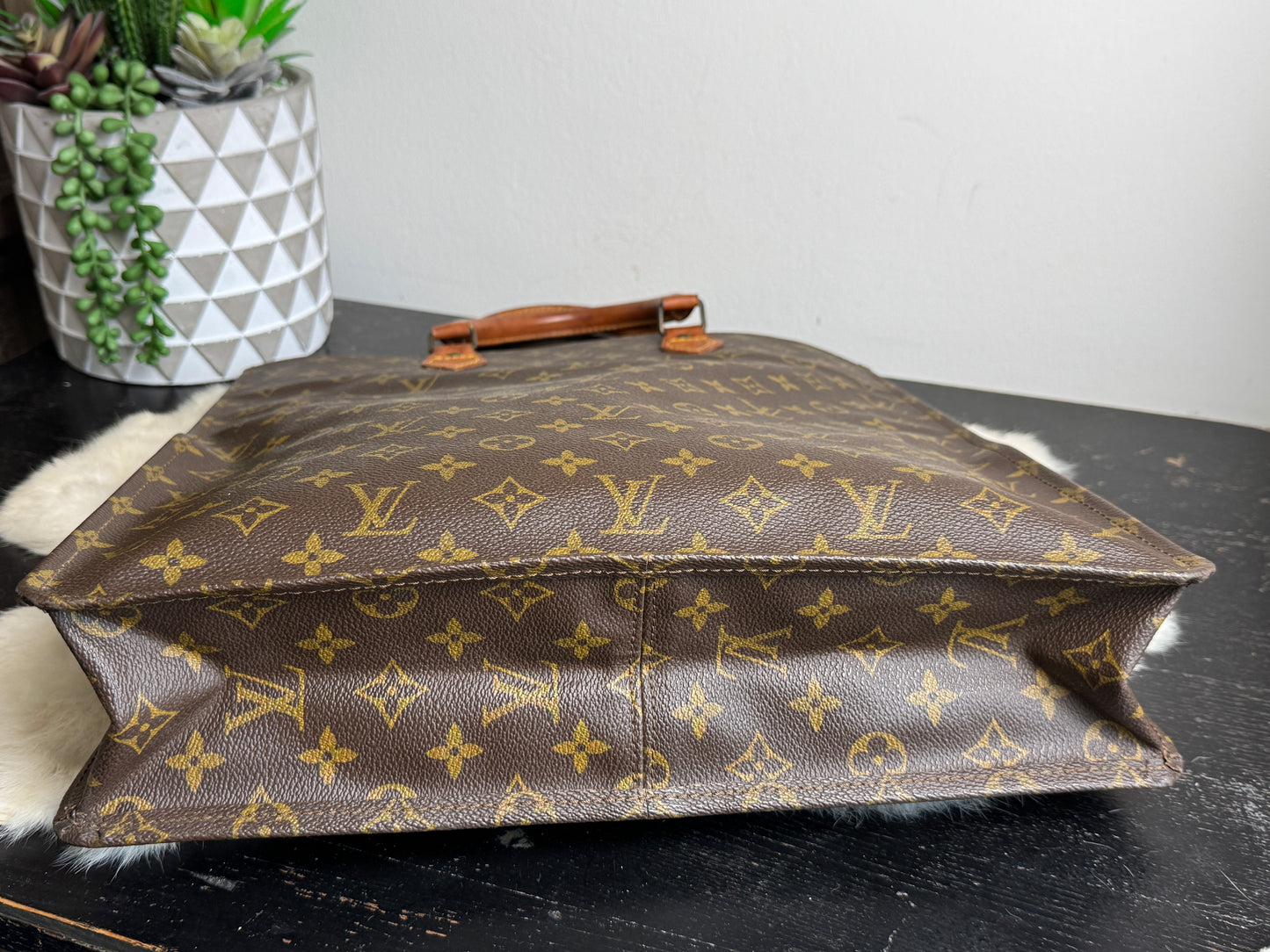 Louis Vuitton Monogram Sac Plat Shopper