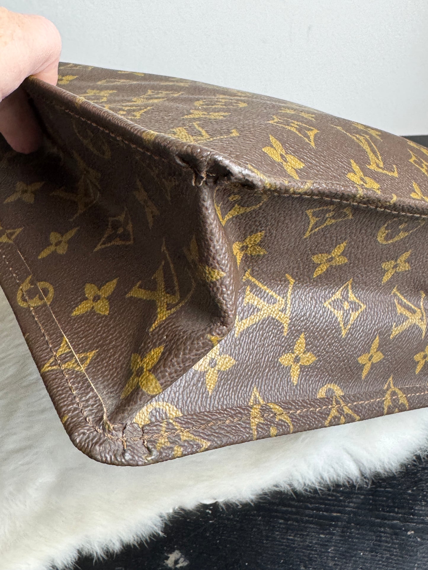 Louis Vuitton Monogram Sac Plat Shopper