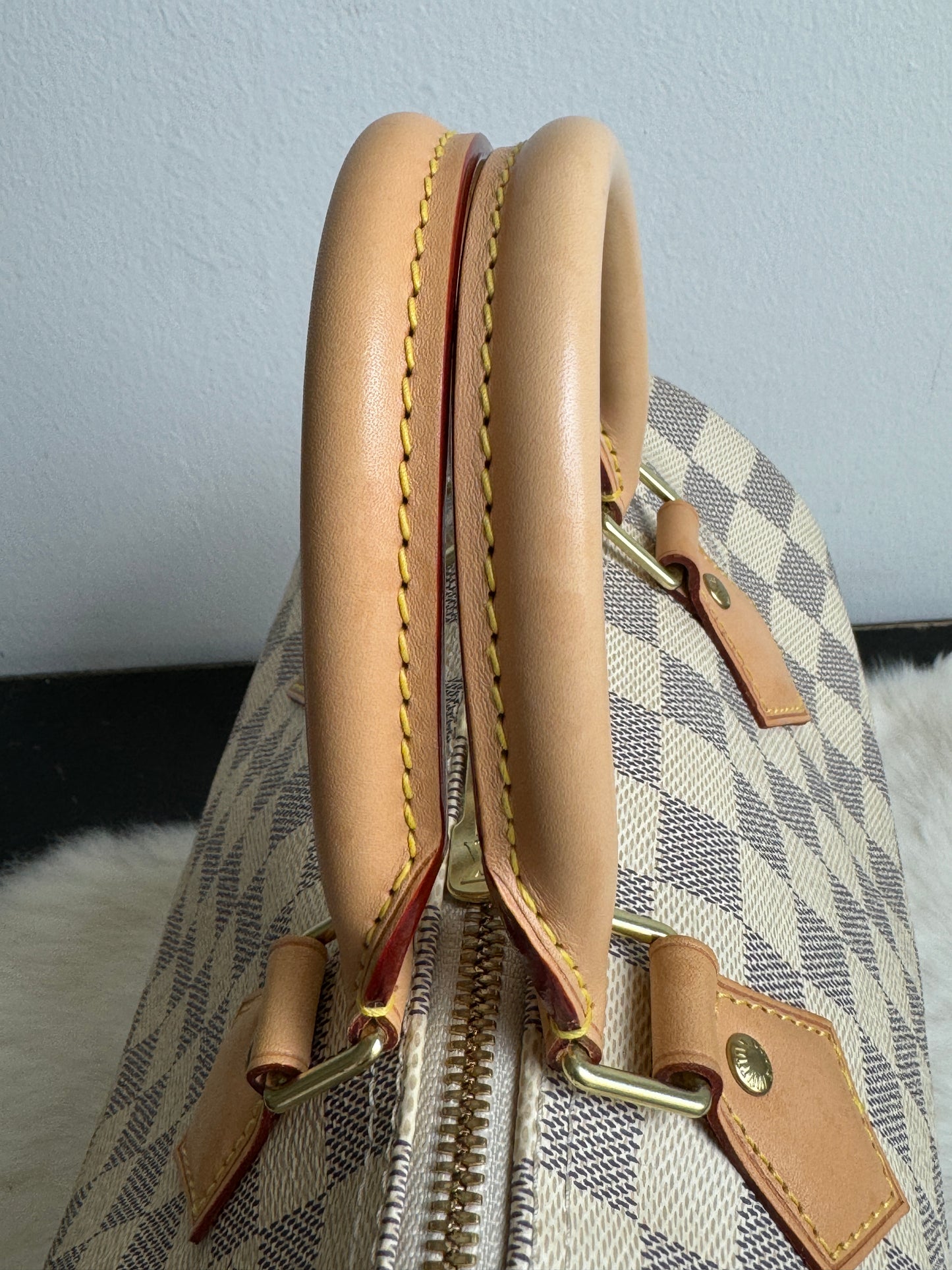 Louis Vuitton Speedy 25 Bandouliere Damier Azur