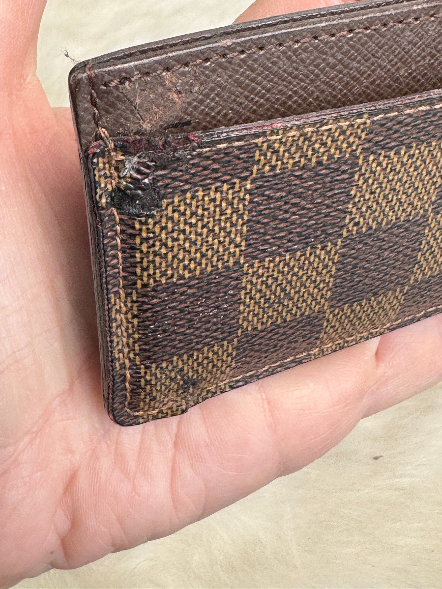 Louis Vuitton Damier Ebene Cardholder